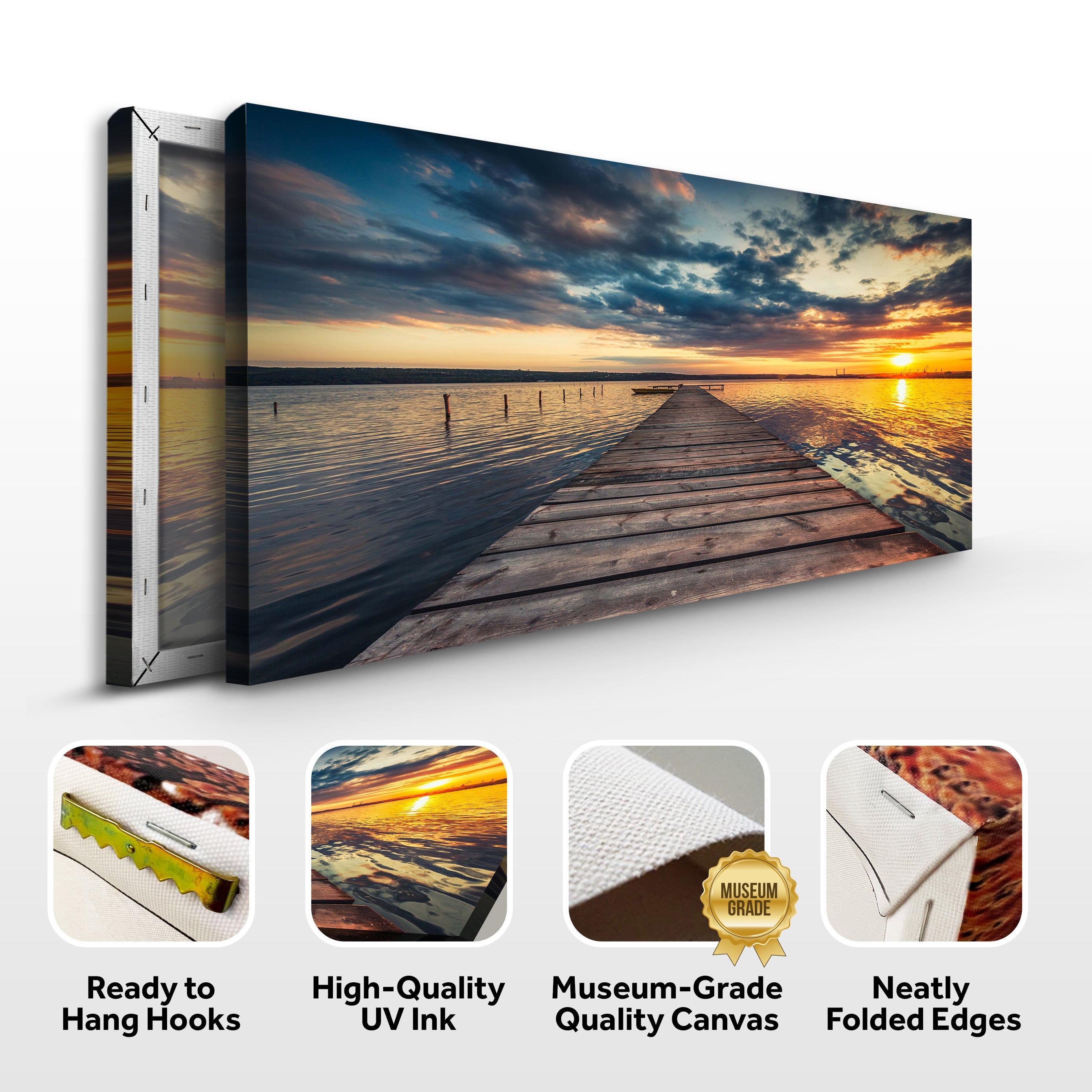 "Mirror Lake", Lake Matheson Canvas Wall Art on sale at MyriadMart