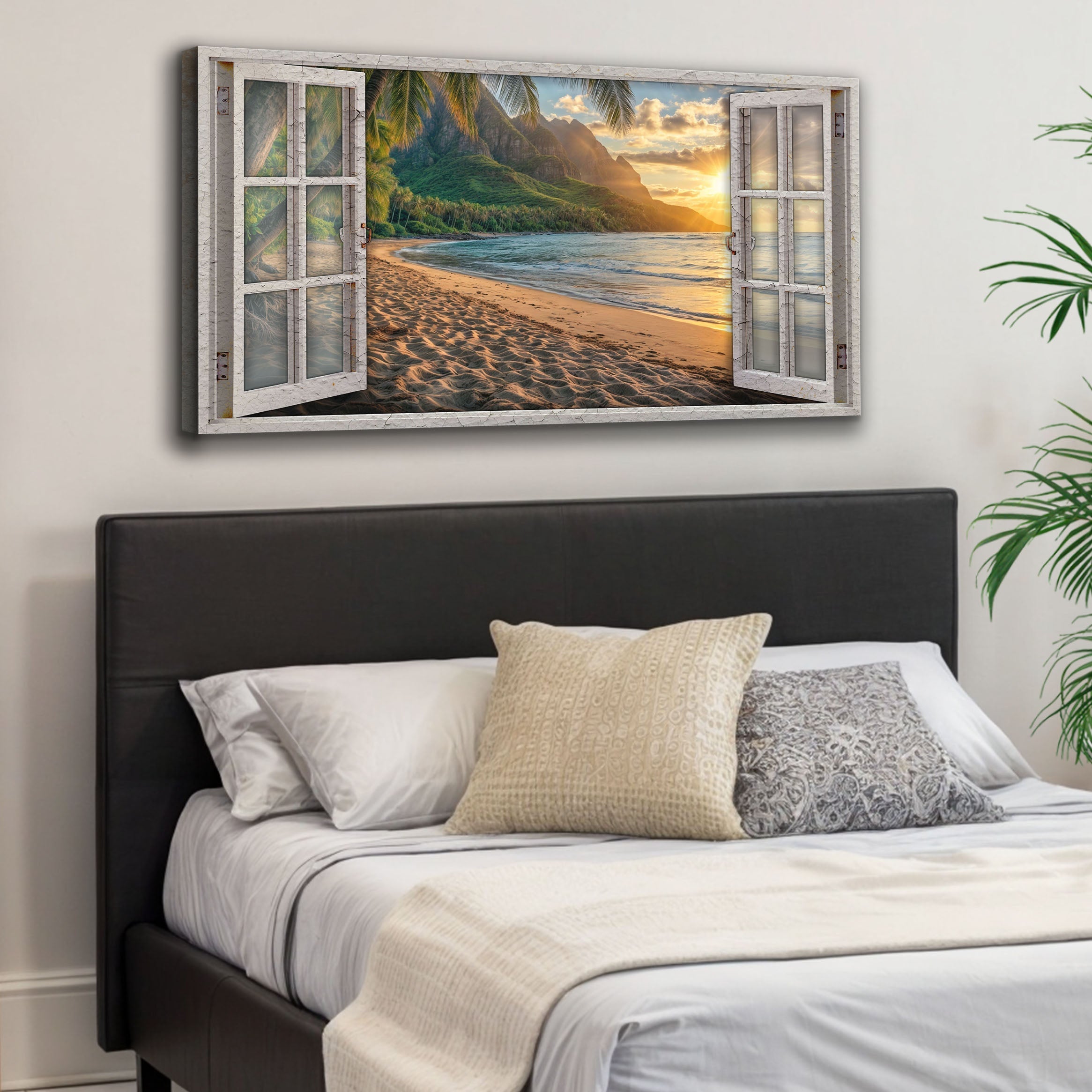 Beachfront Dreams Window Scenery Wall Art on sale at MyriadMart