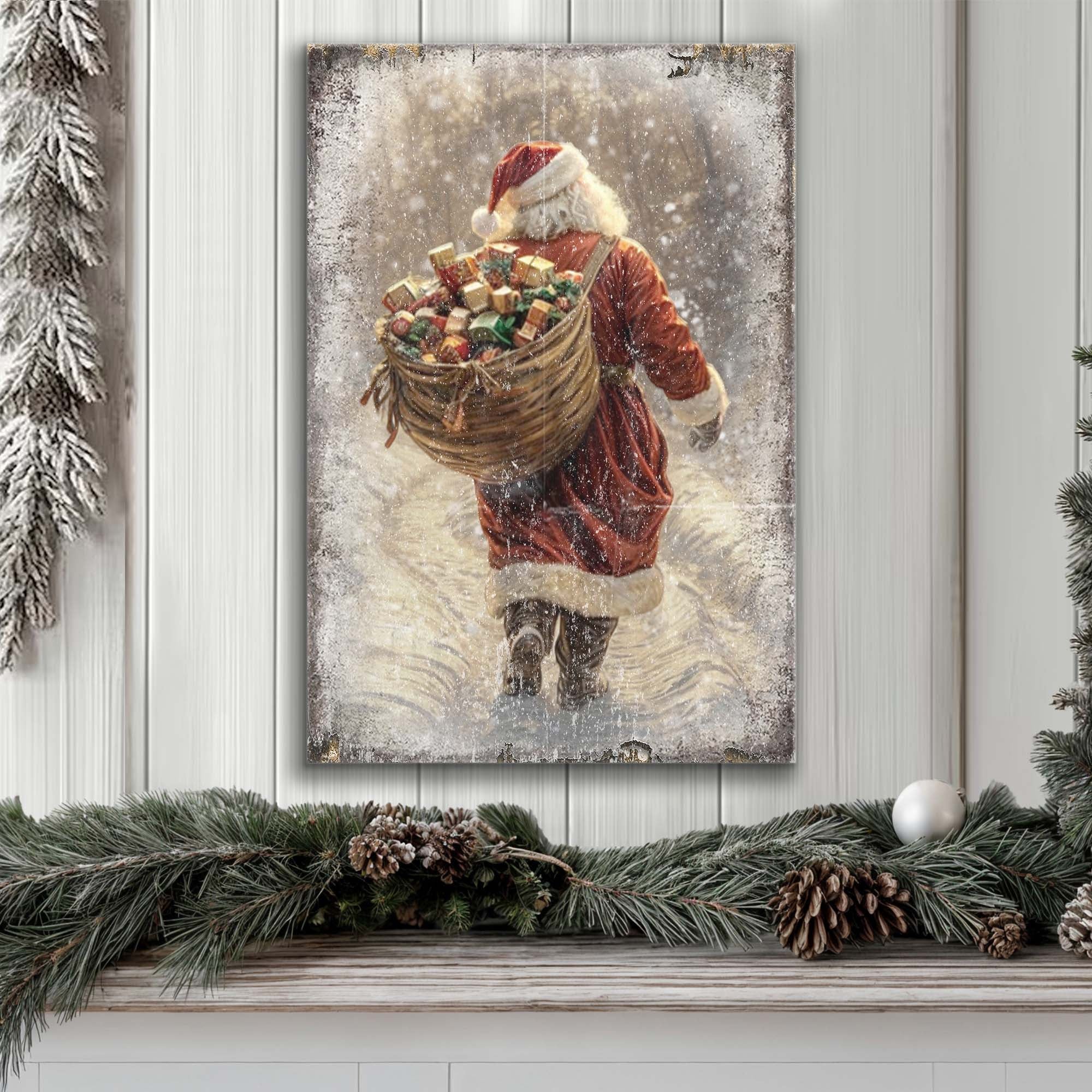 Vintage Christmas Santa Claus Wall Art II on sale at MyriadMart