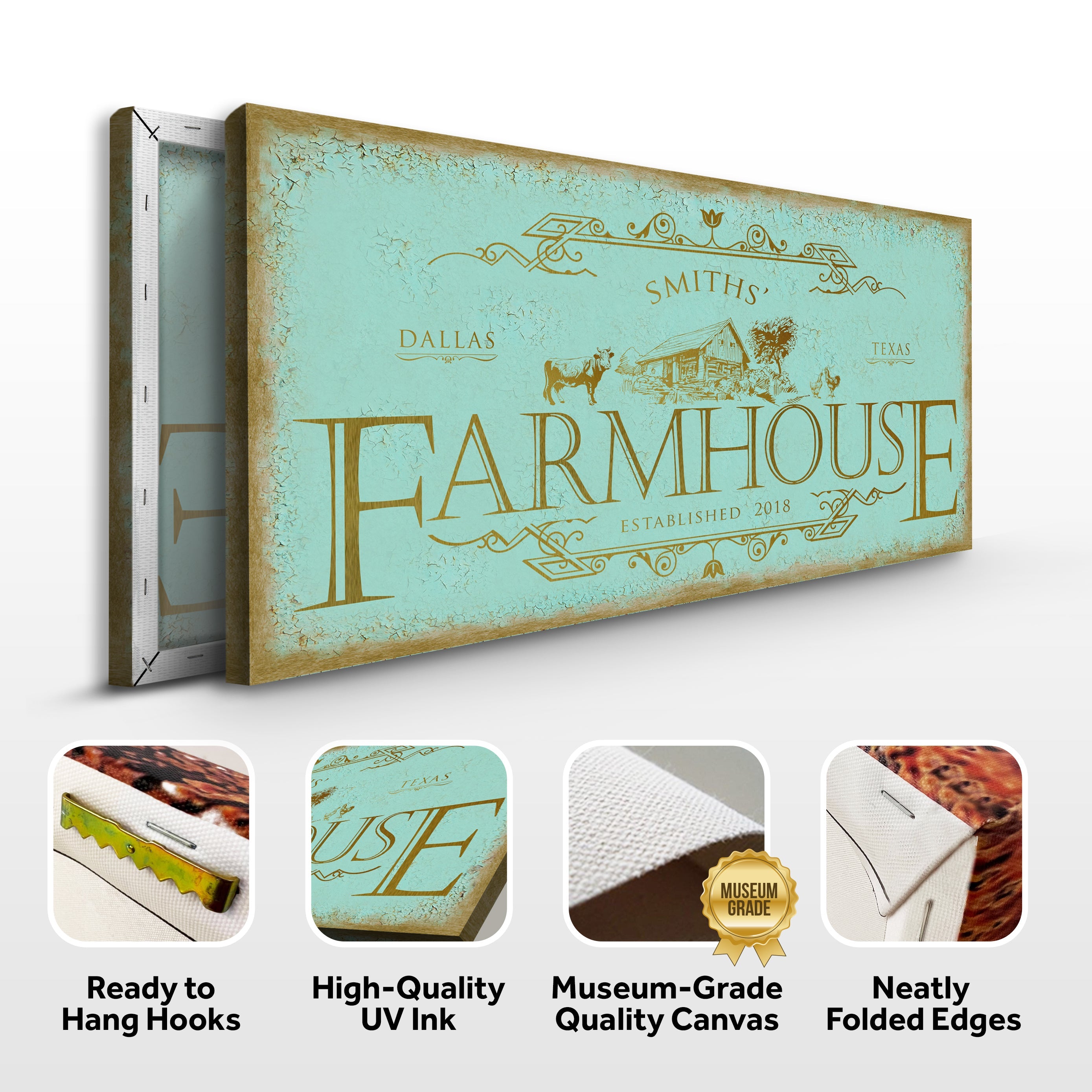 Rustic Farmhouse Sign IV on sale at MyriadMart