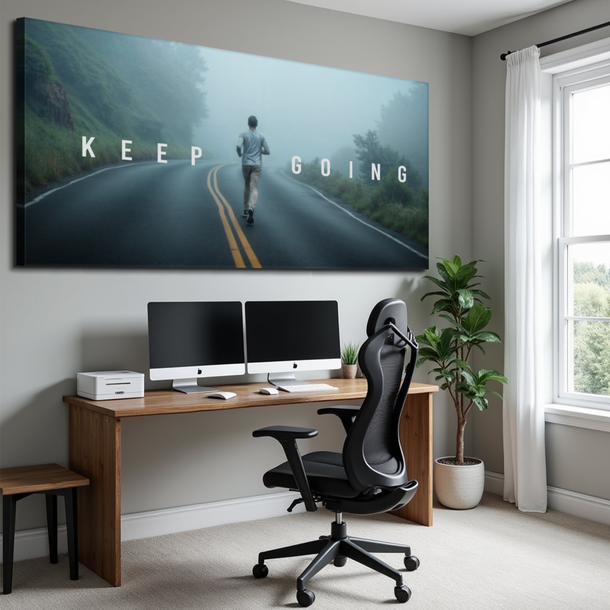 Keep Going Motivational Wall Sign on sale at MyriadMart