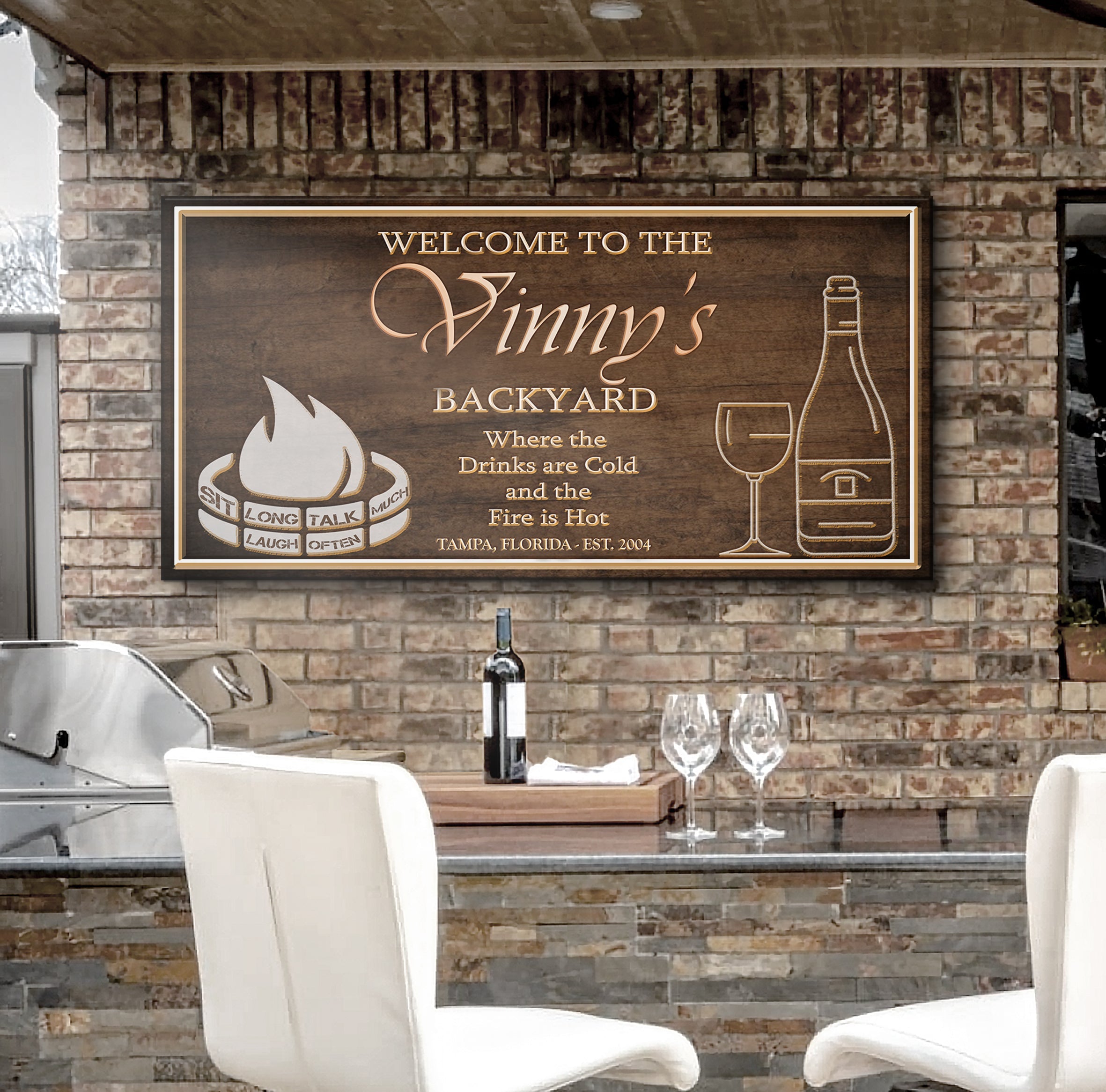 Backyard Sign II on sale at MyriadMart