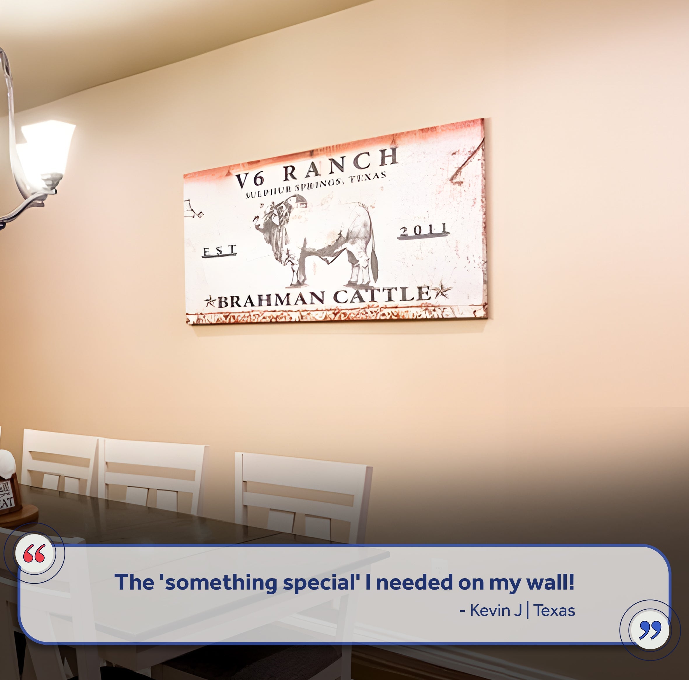 Brahman Cattle Sign on sale at MyriadMart