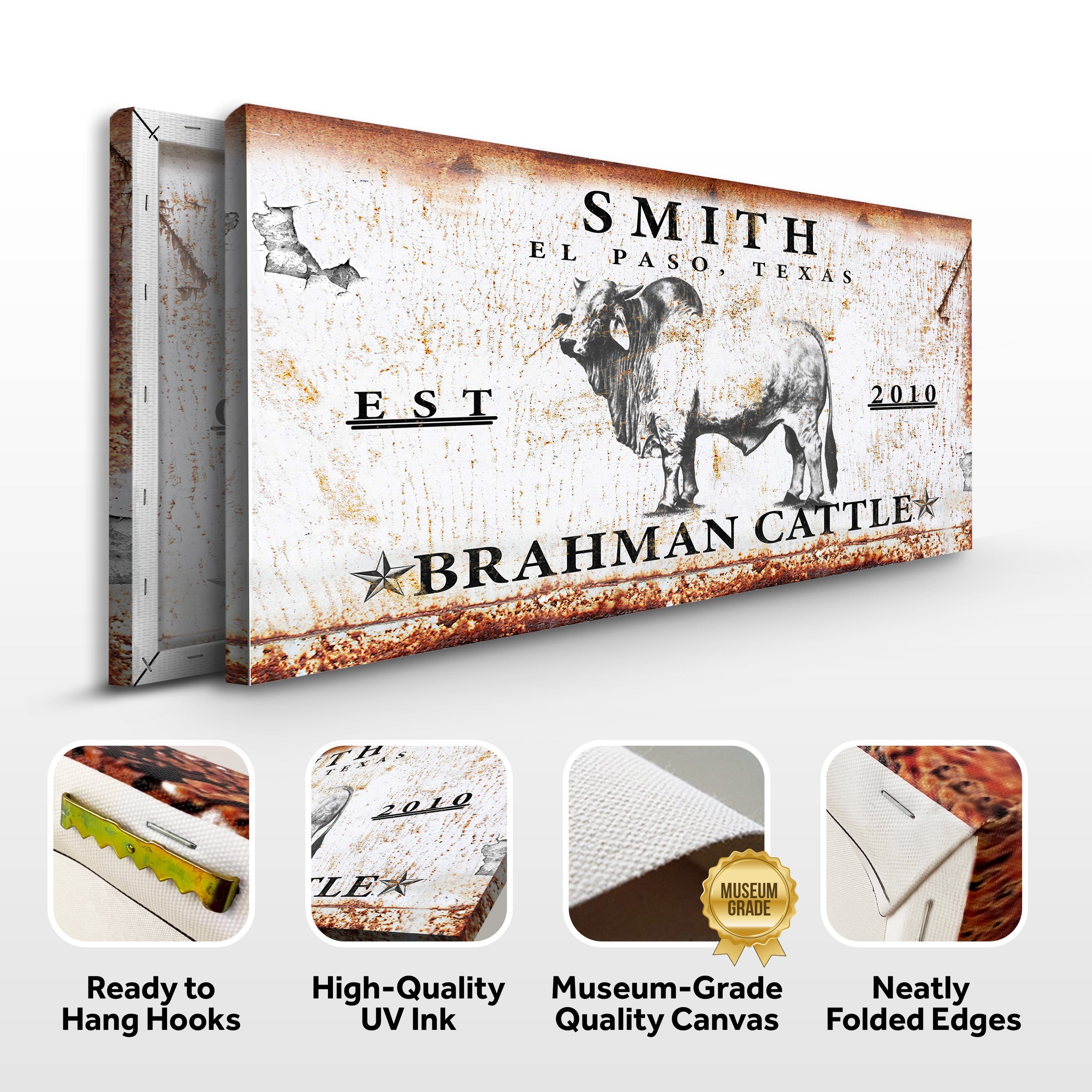 Brahman Cattle Sign on sale at MyriadMart