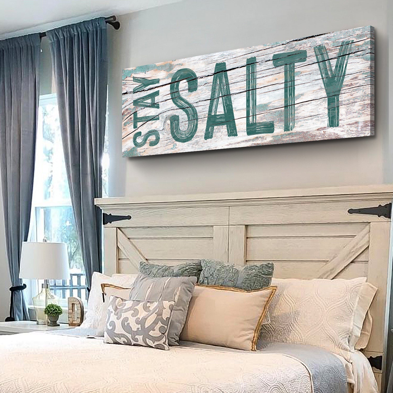 Stay Salty Coastal Sign VI on sale at MyriadMart