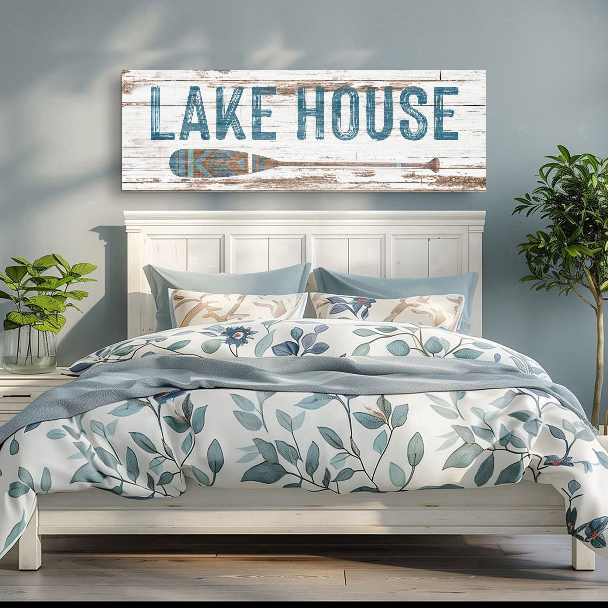 Lake House Coastal Sign II on sale at MyriadMart