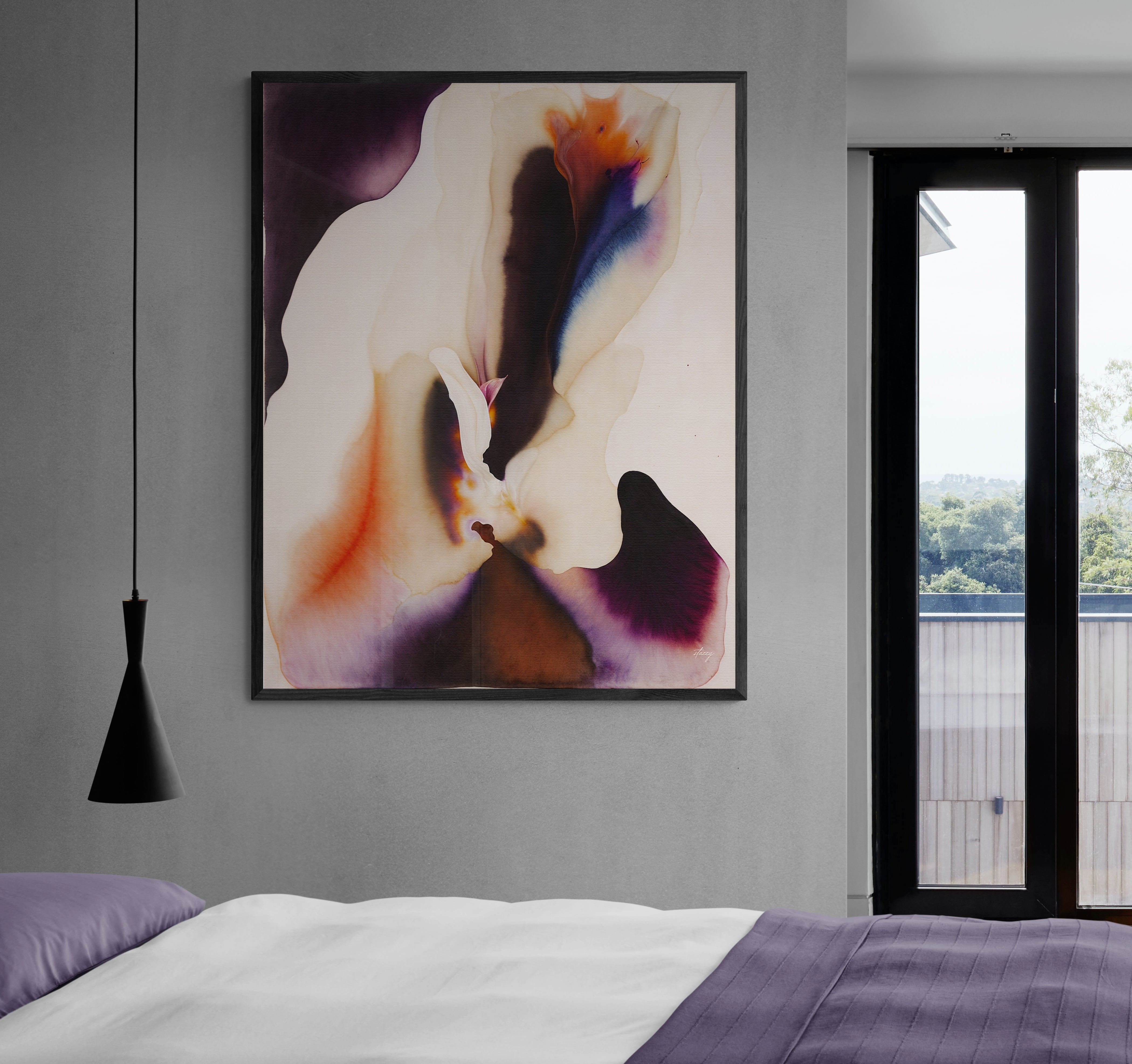 Canvas Print: "Velvet Bloom II" on sale at MyriadMart