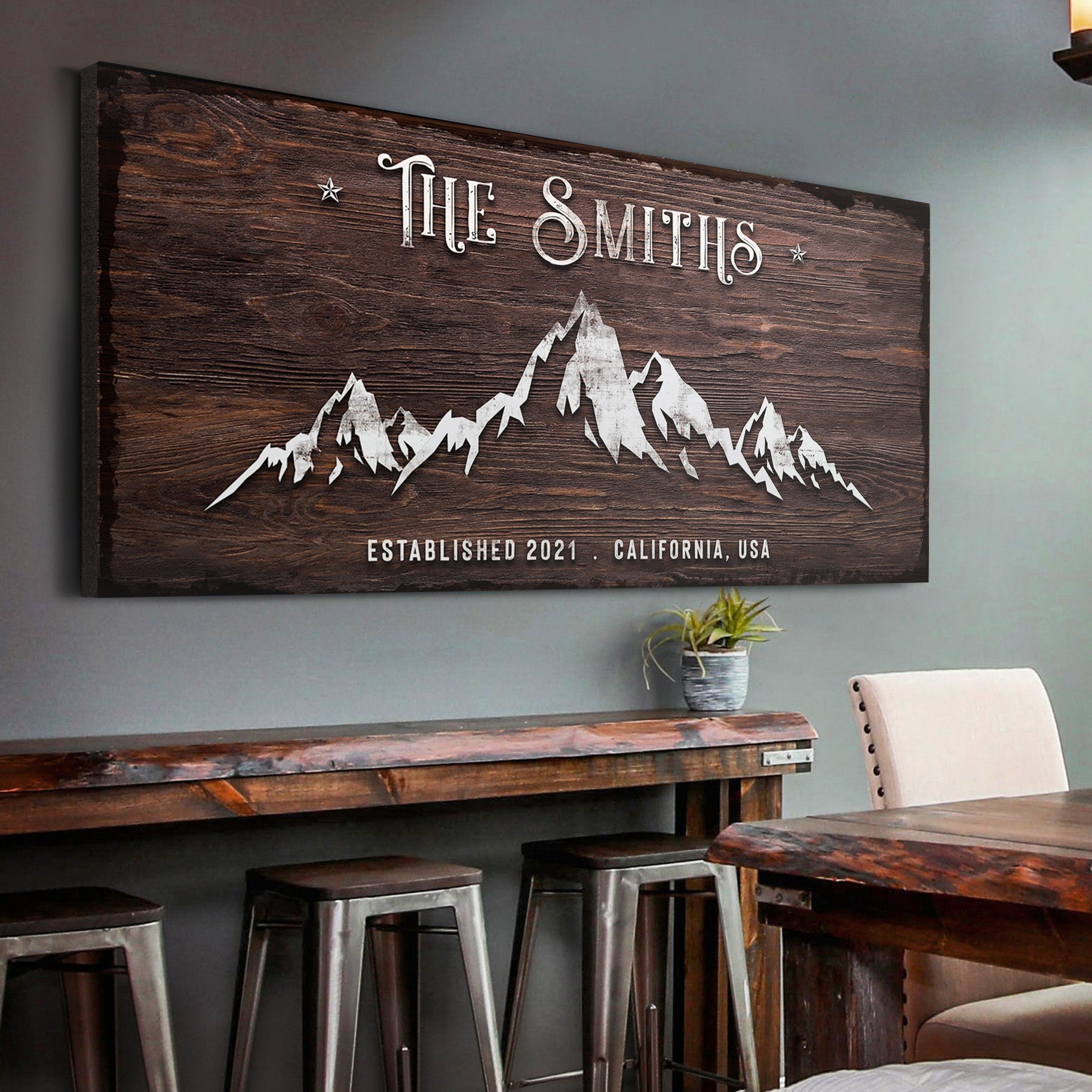 Family Mountain Home Sign II on sale at MyriadMart