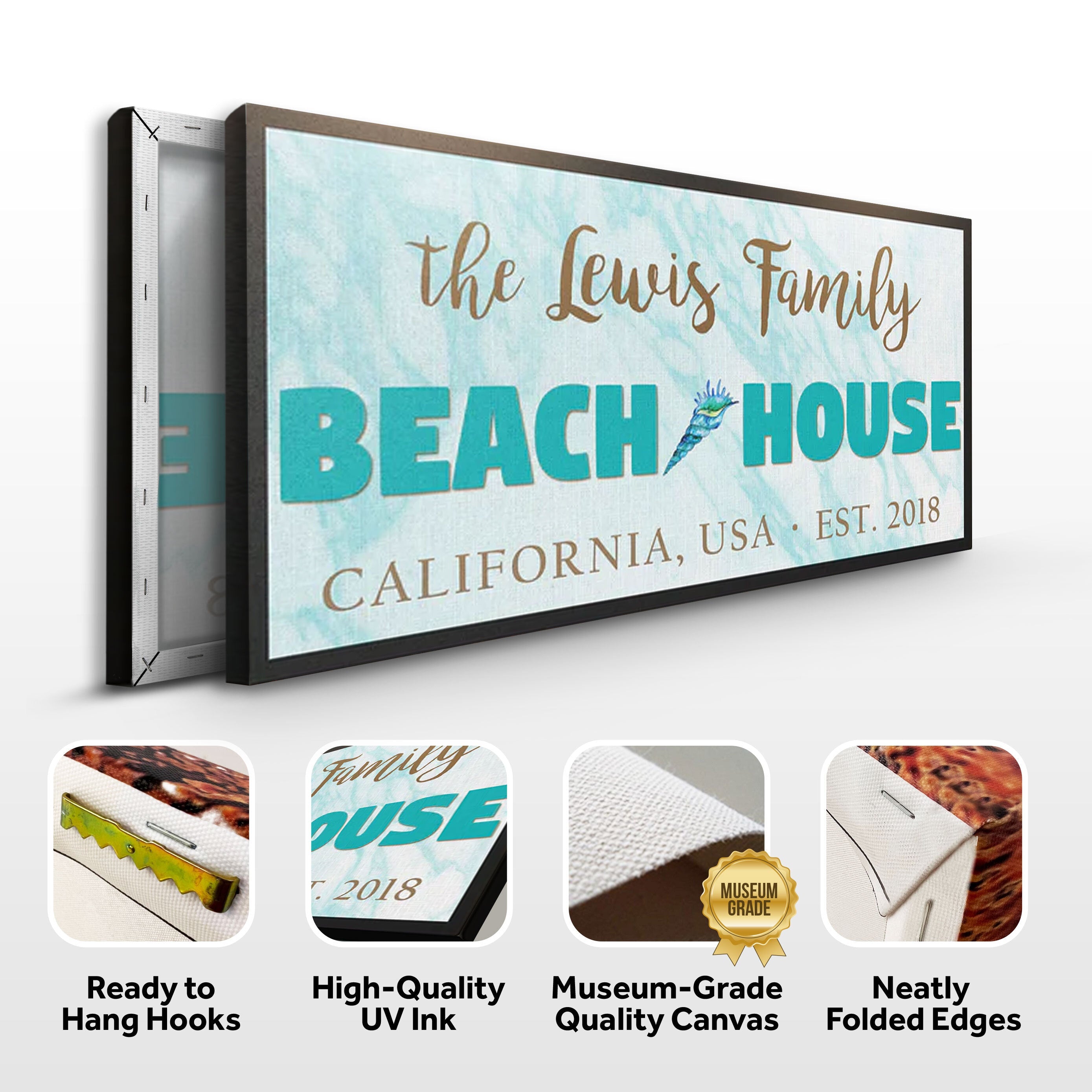 Beach House Sign II on sale at MyriadMart