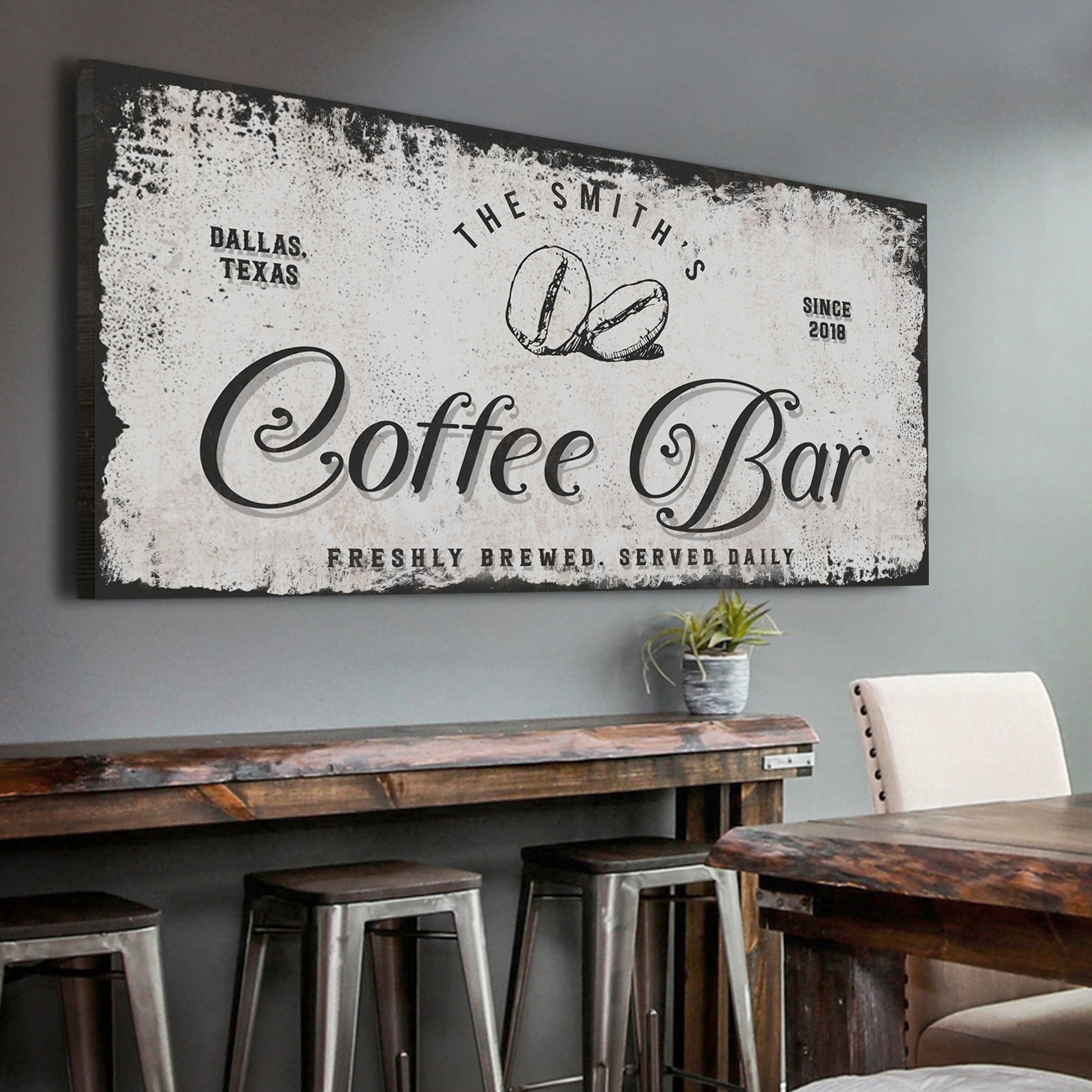Coffee Bar Sign IV on sale at MyriadMart