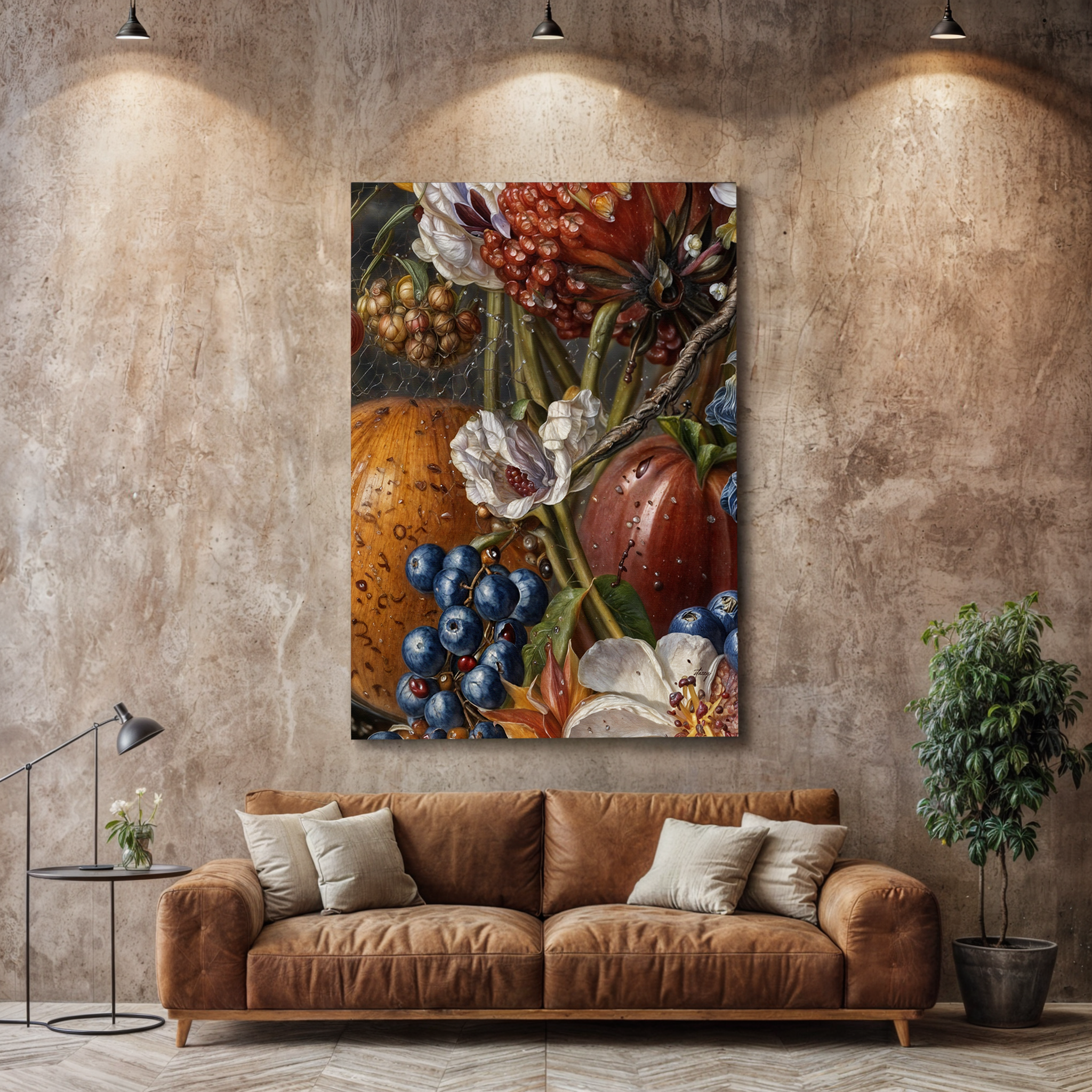 Canvas Print: "Baroque Bounty II" on sale at MyriadMart
