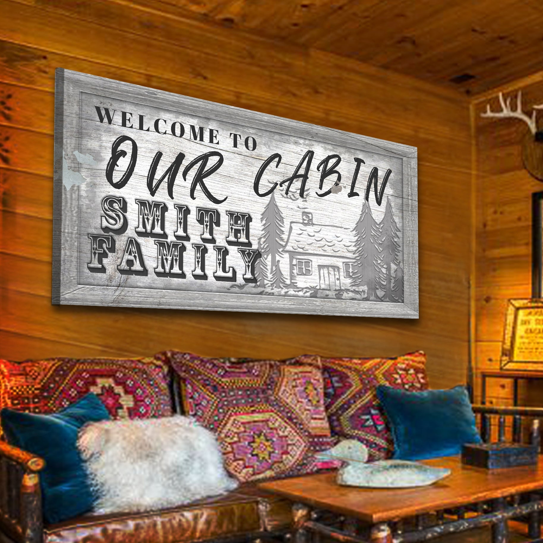 Our Cabin Sign on sale at MyriadMart