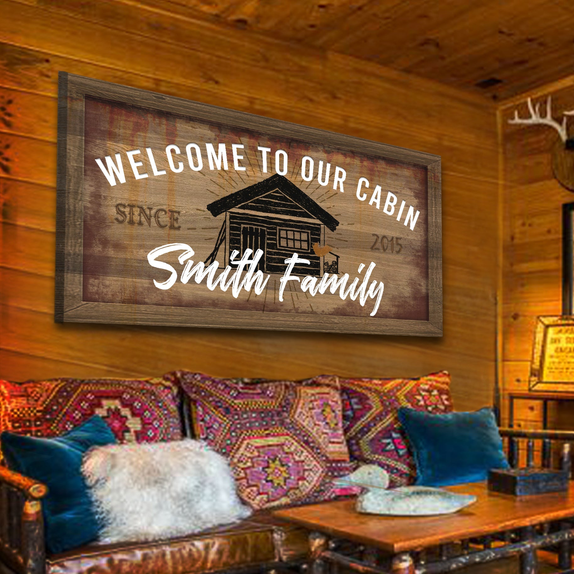 Our Cabin Sign on sale at MyriadMart
