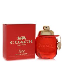 Coach Love Eau De Parfum Spray red packaging By Coach on sale at MyriadMart