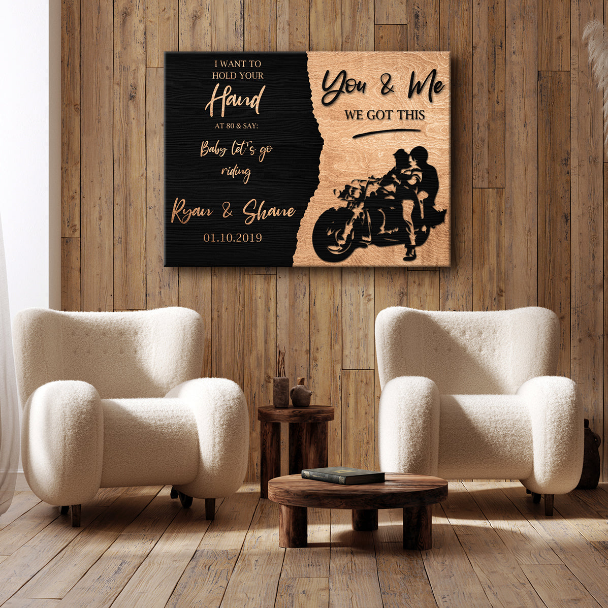 We Got This Bikers Couple Sign on sale at MyriadMart