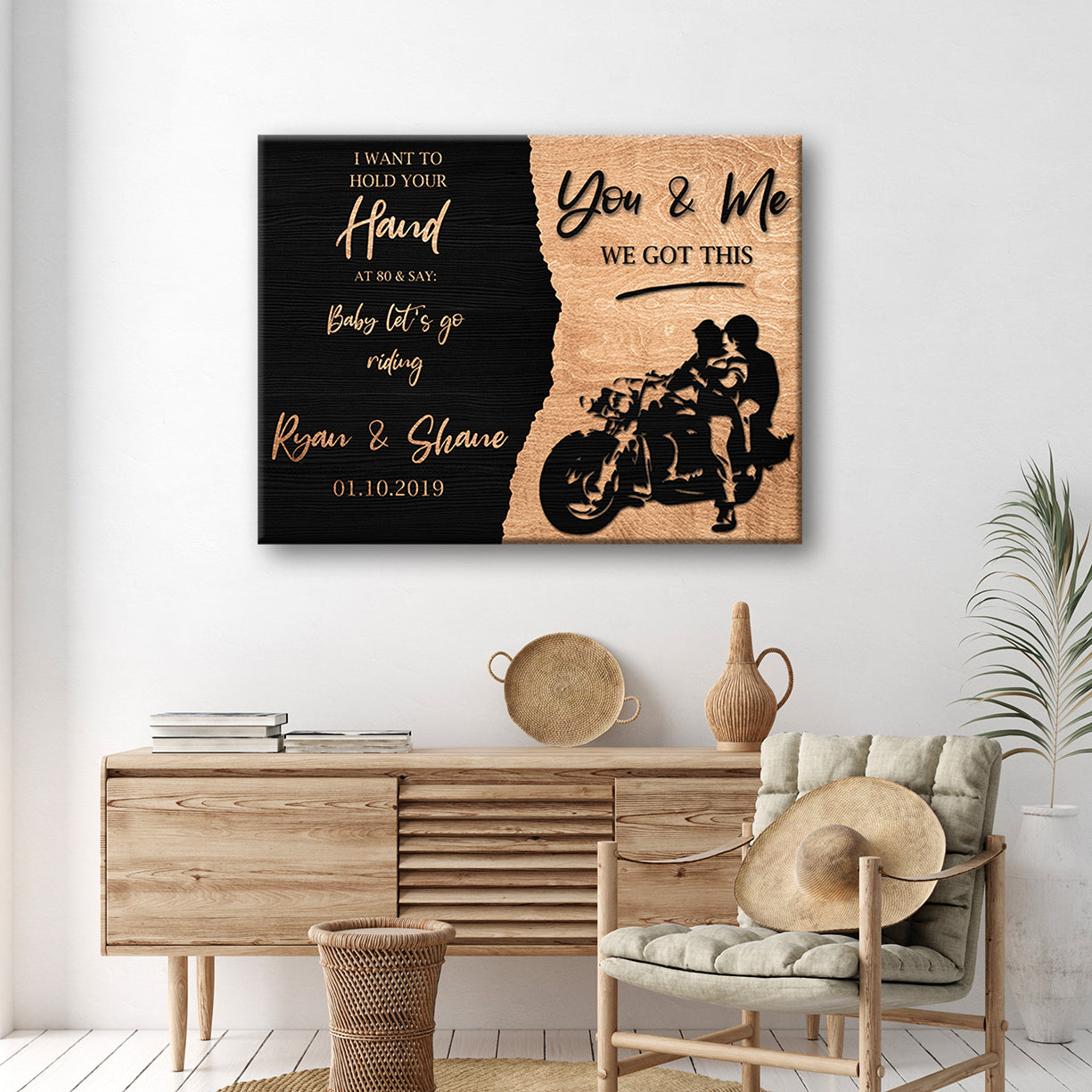 We Got This Bikers Couple Sign on sale at MyriadMart