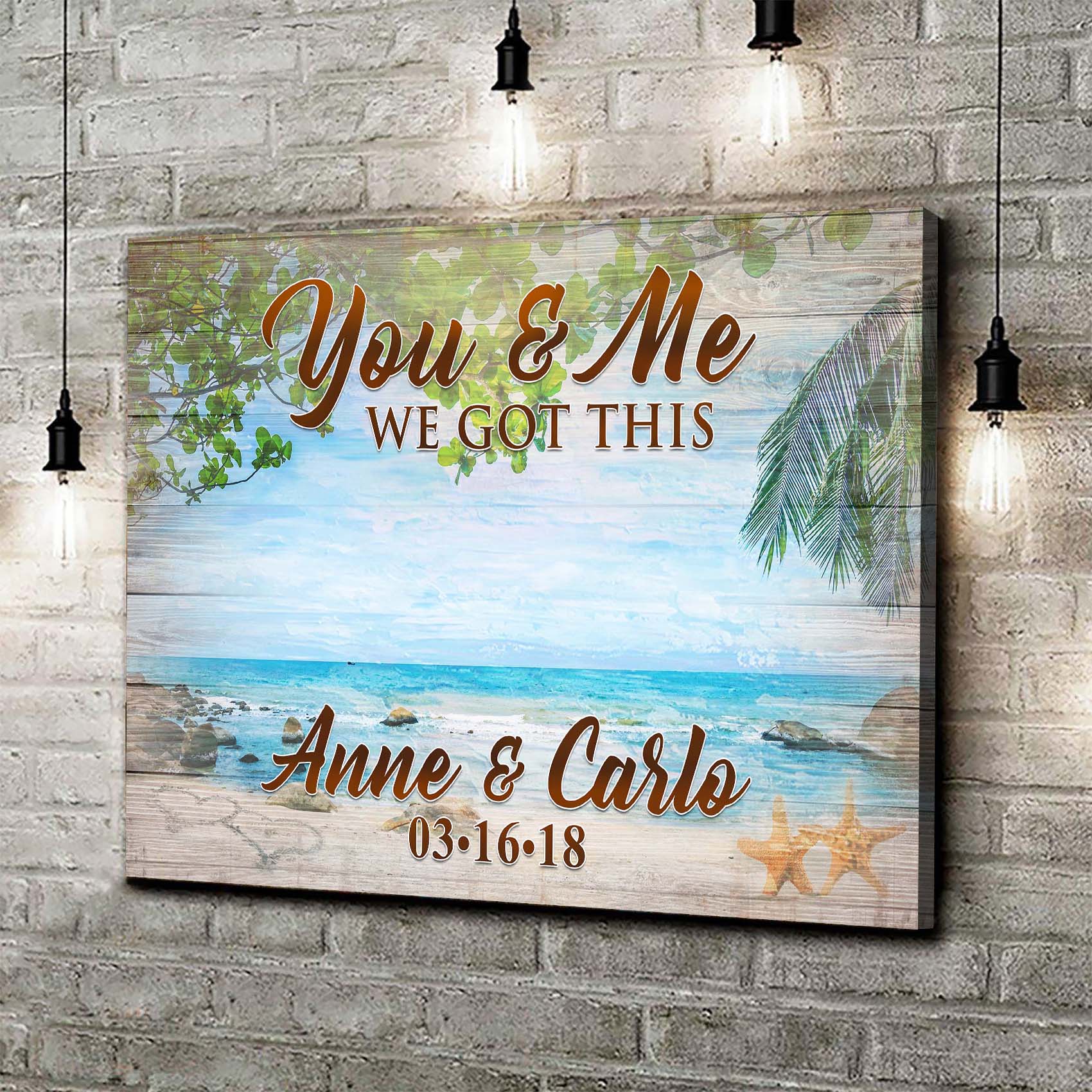 We Got This Couple Beach Sign on sale at MyriadMart