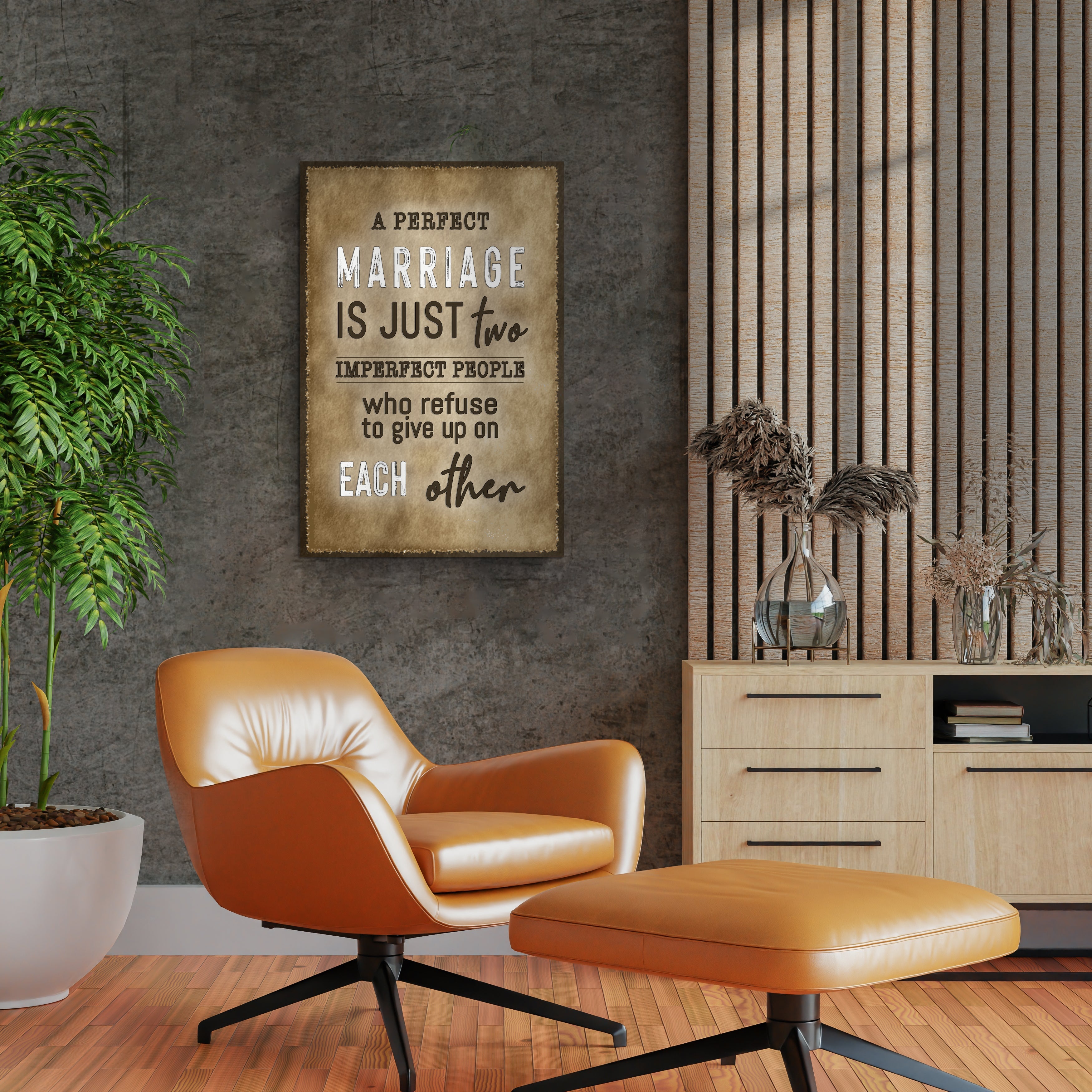 A Perfect Marriage Sign on sale at MyriadMart