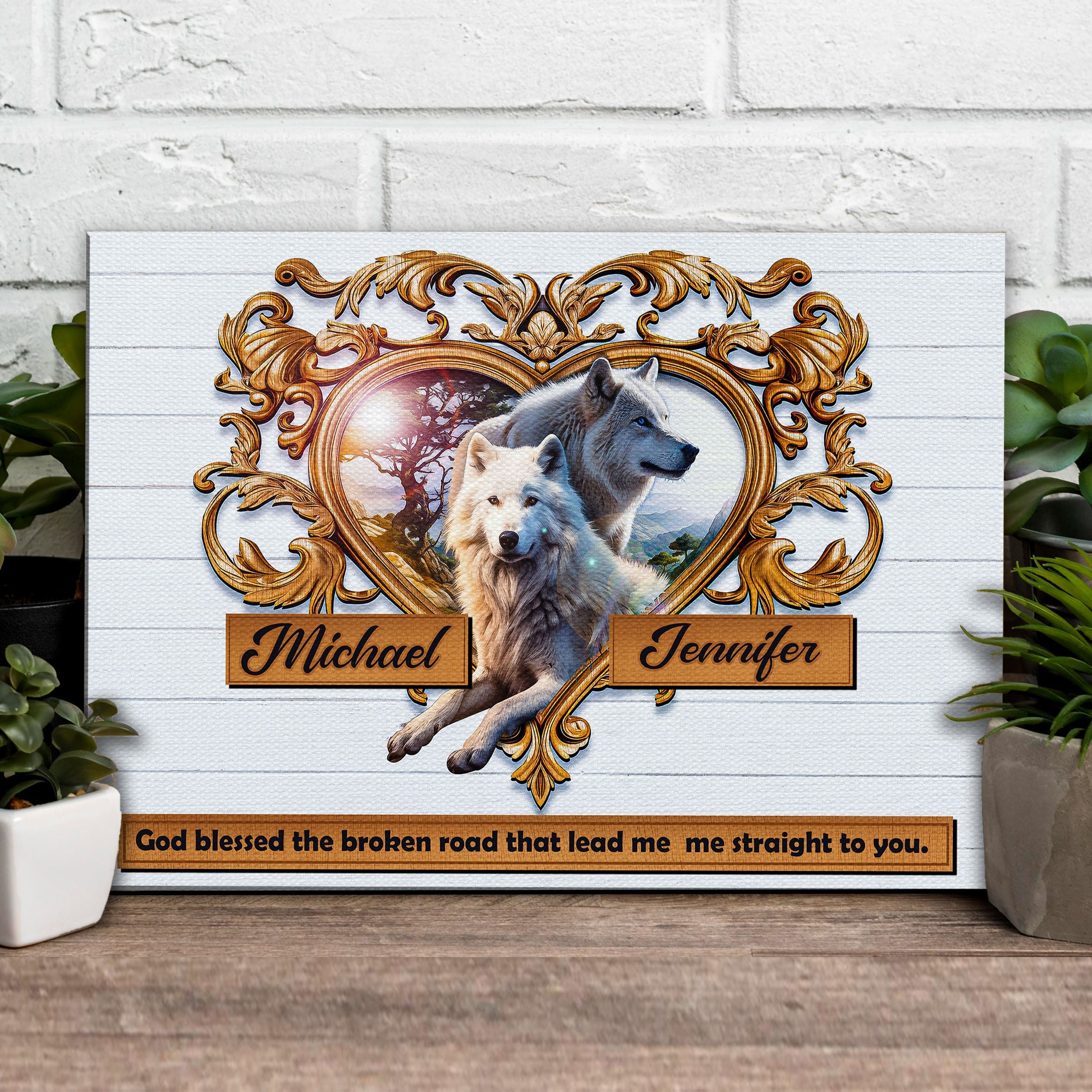 Couple Wolves Sign VI on sale at MyriadMart