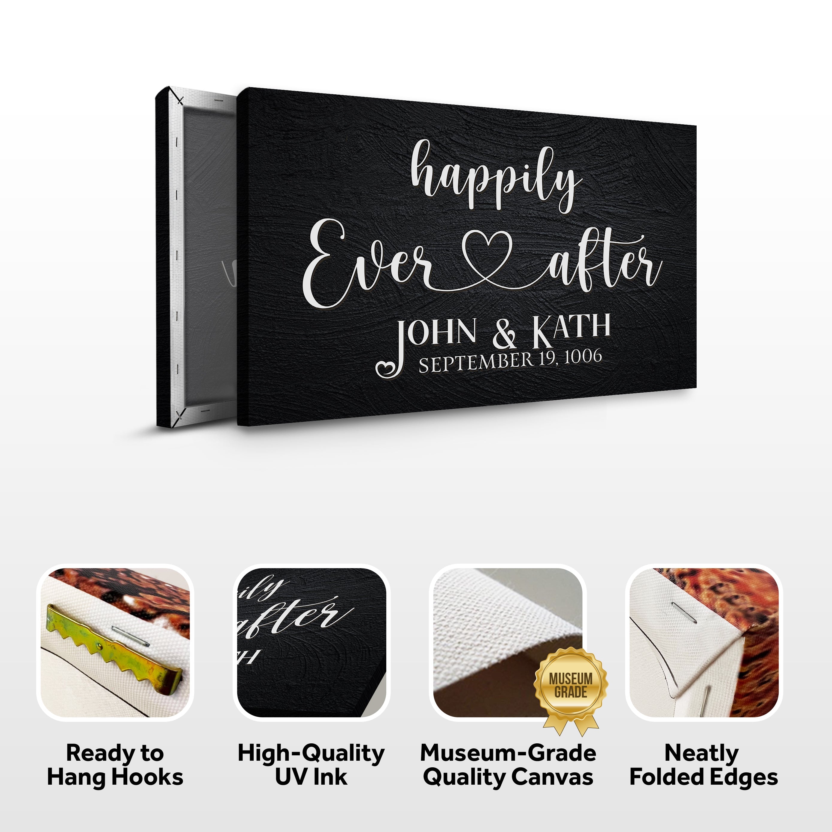 Happily Ever After Couple Sign VII on sale at MyriadMart