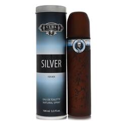 Cuba Silver Eau De Toilette Spray By Fragluxe on sale at MyriadMart