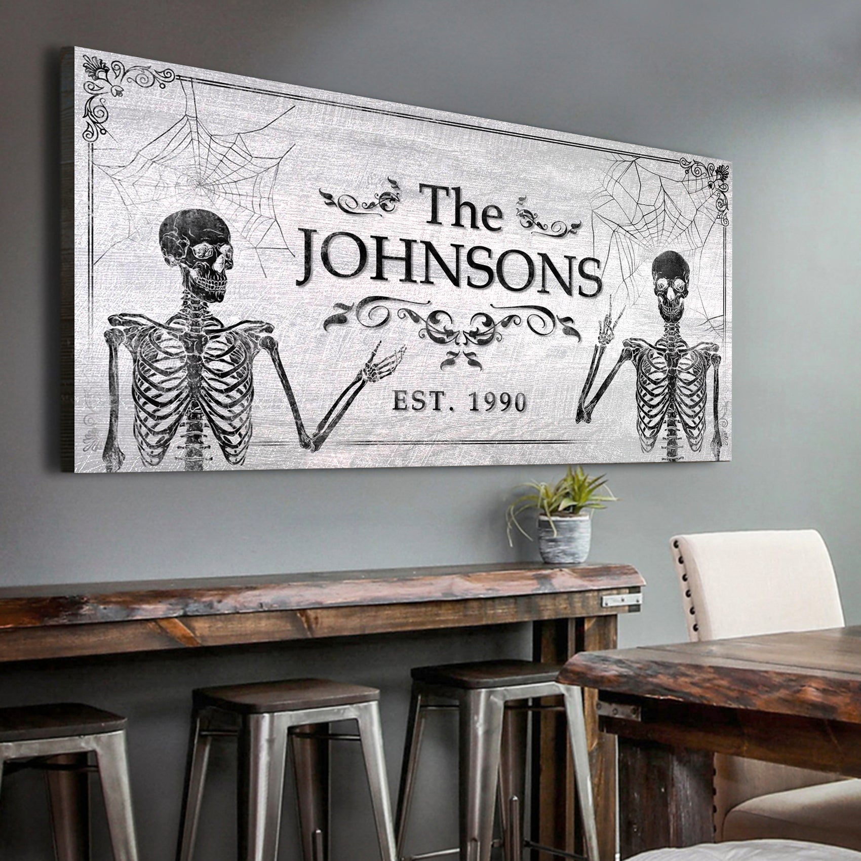 Gothic Family Sign III on sale at MyriadMart