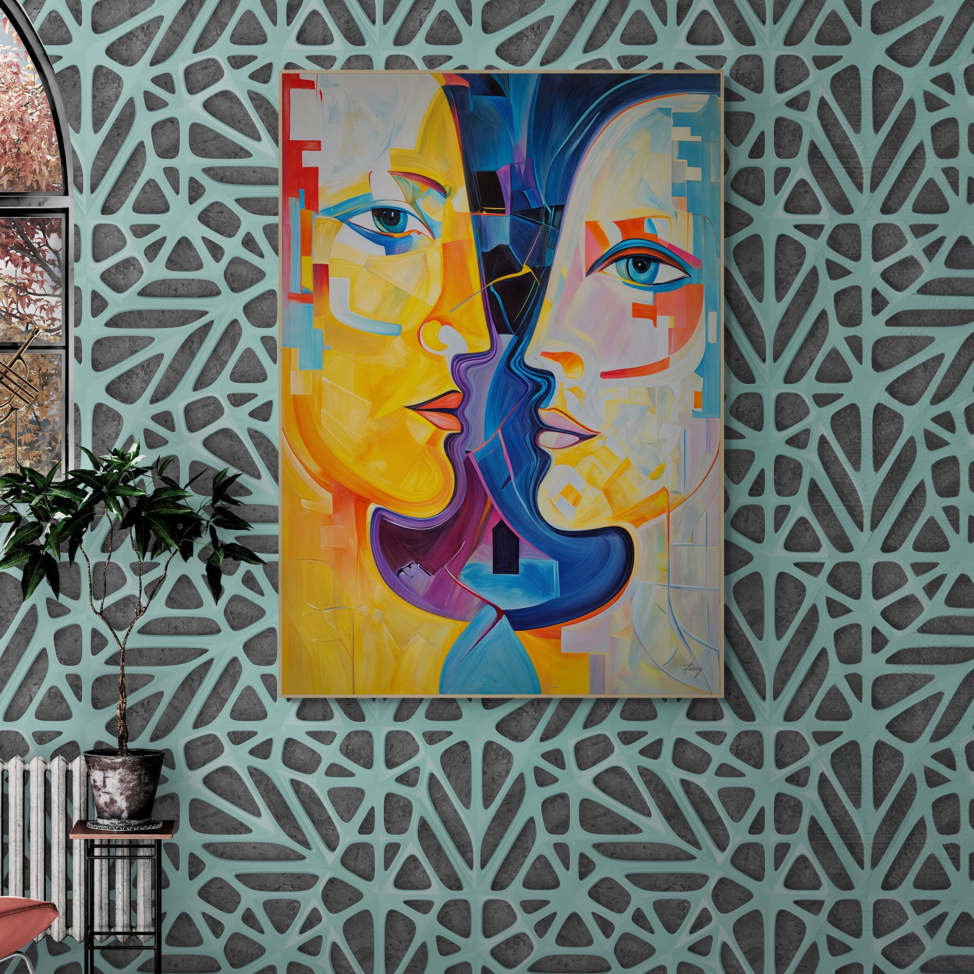 Canvas Print: "Chromatic Souls" on sale at MyriadMart