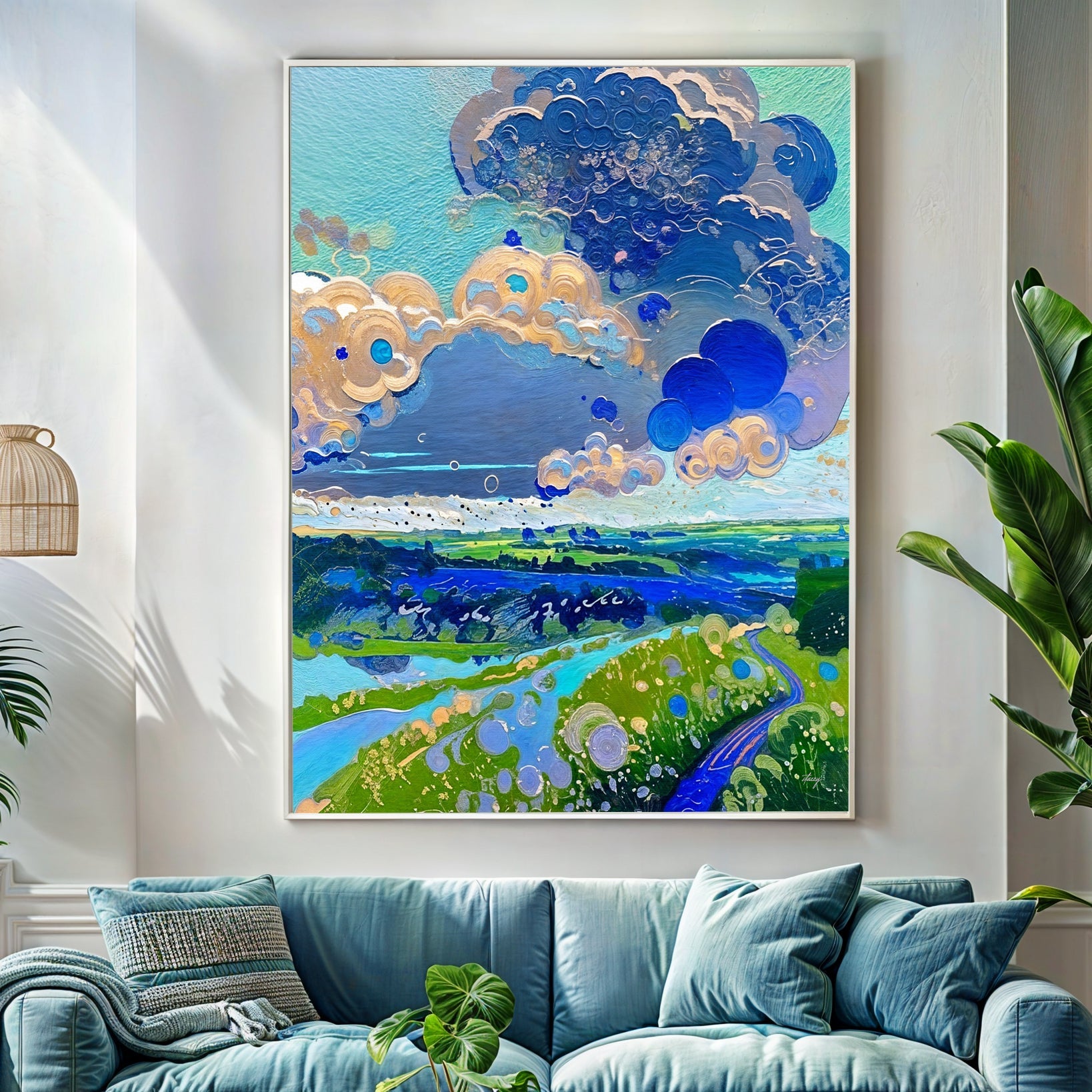 Canvas Print: "Cloud Dance" on sale at MyriadMart