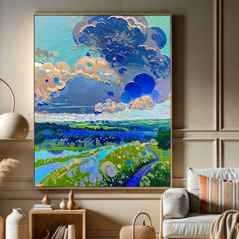 Canvas Print: "Cloud Dance" on sale at MyriadMart