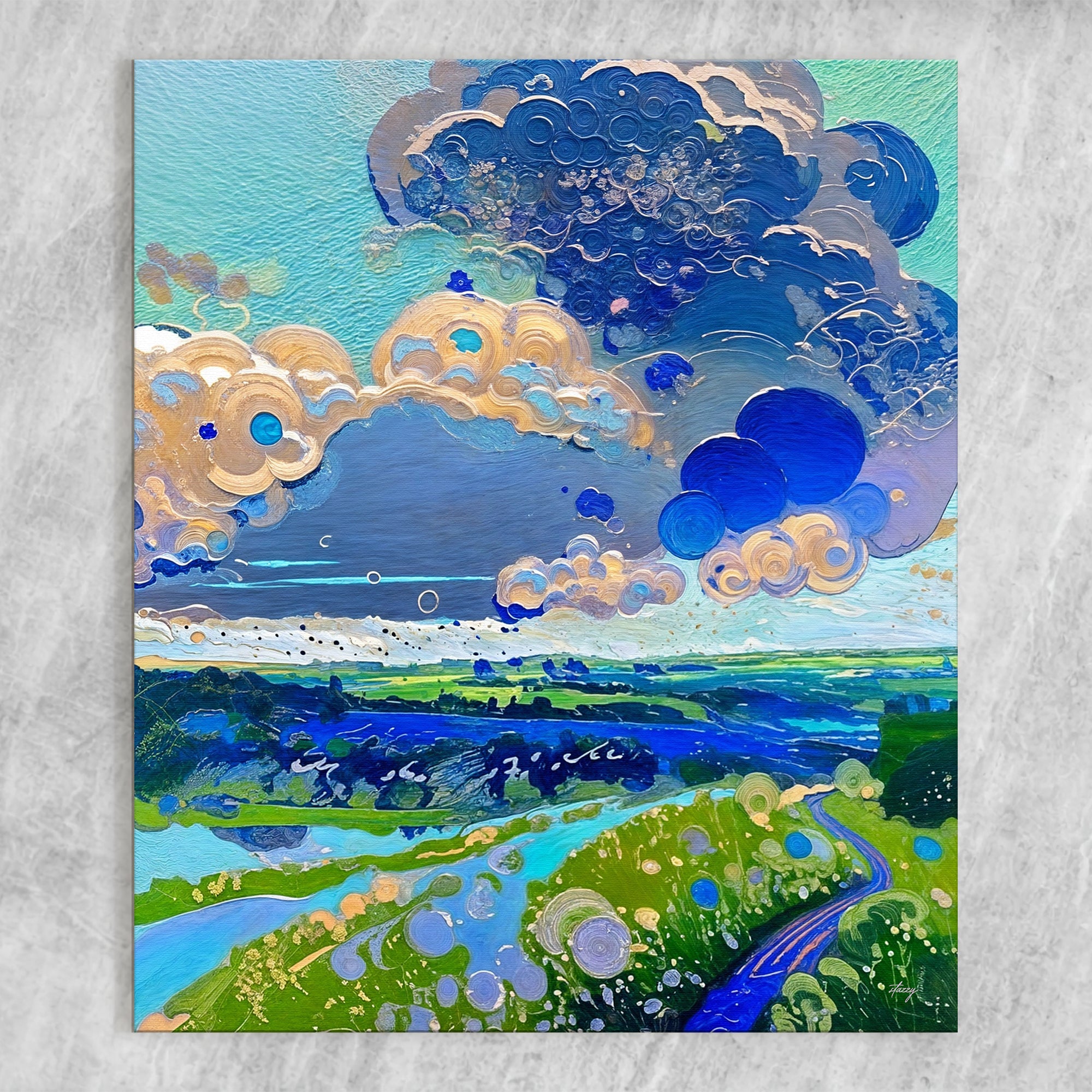 Canvas Print: "Cloud Dance" on sale at MyriadMart