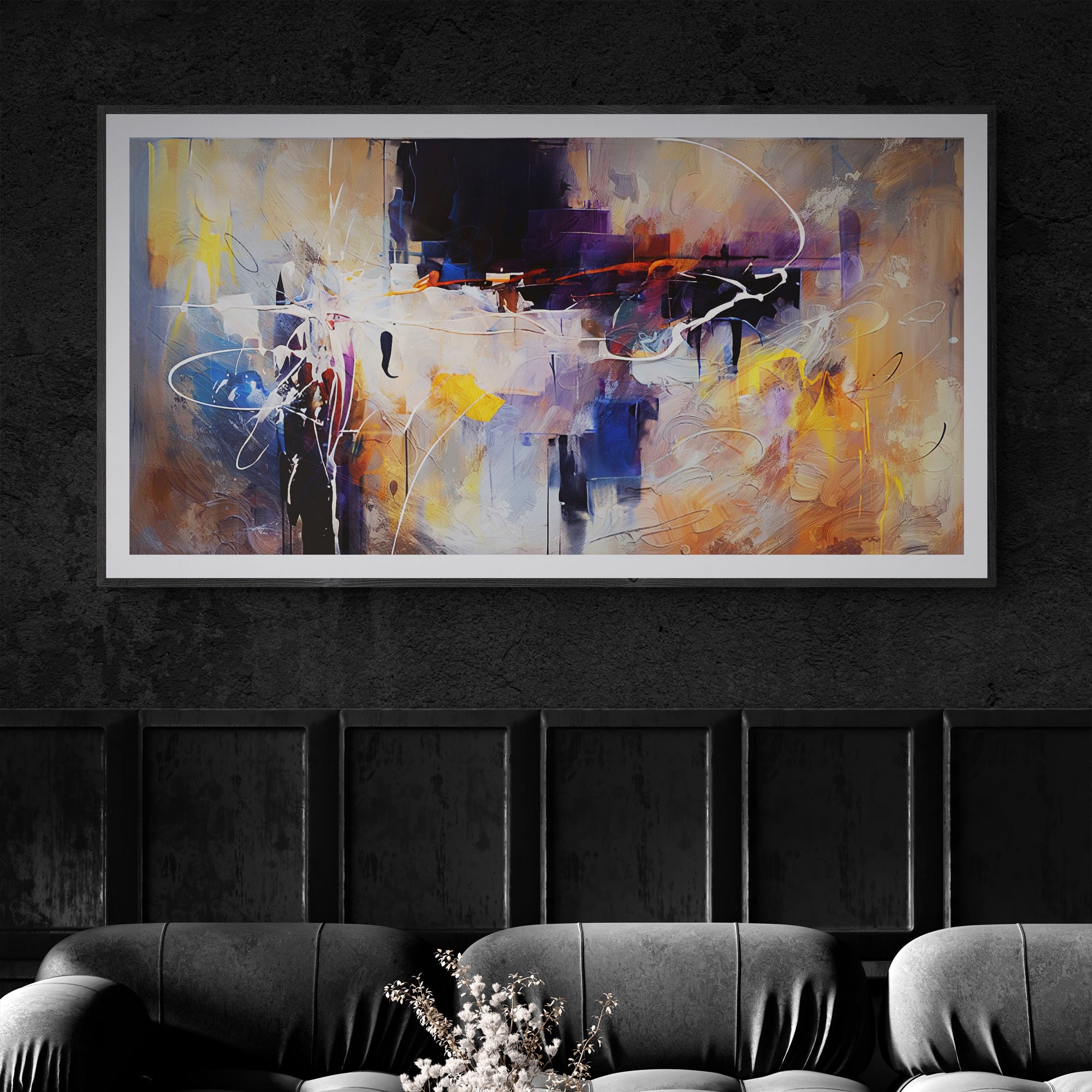 Canvas Print: "Colorplay Symphony" on sale at MyriadMart