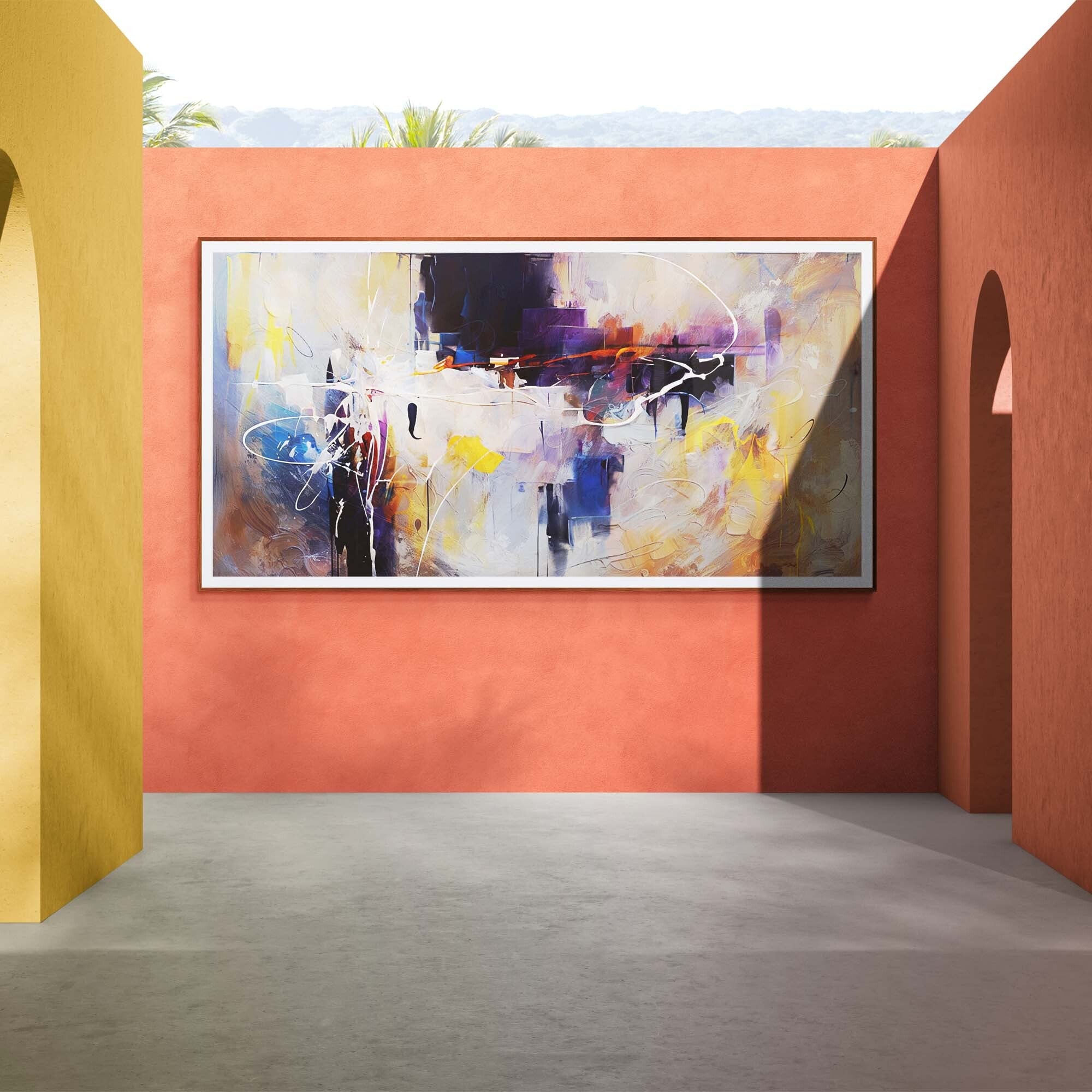 Canvas Print: "Colorplay Symphony" on sale at MyriadMart