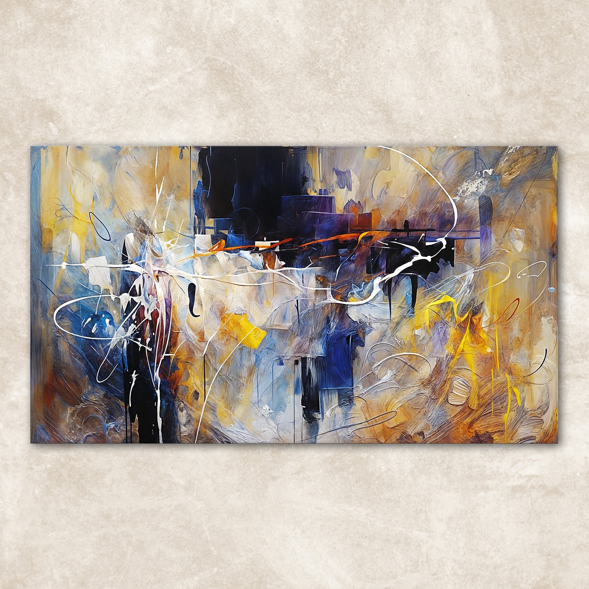 Canvas Print: "Colorplay Symphony" on sale at MyriadMart