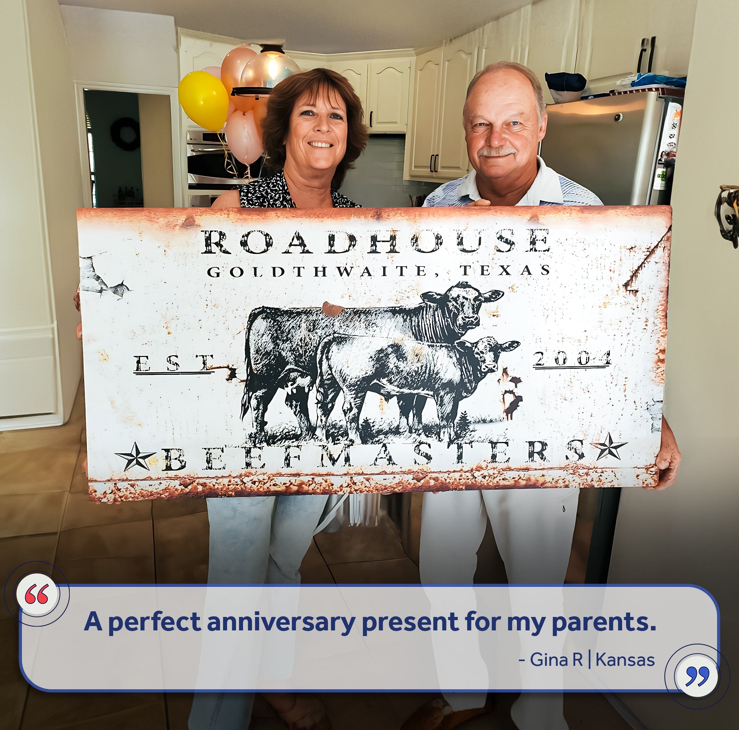 Cattle Ranch Sign II on sale at MyriadMart