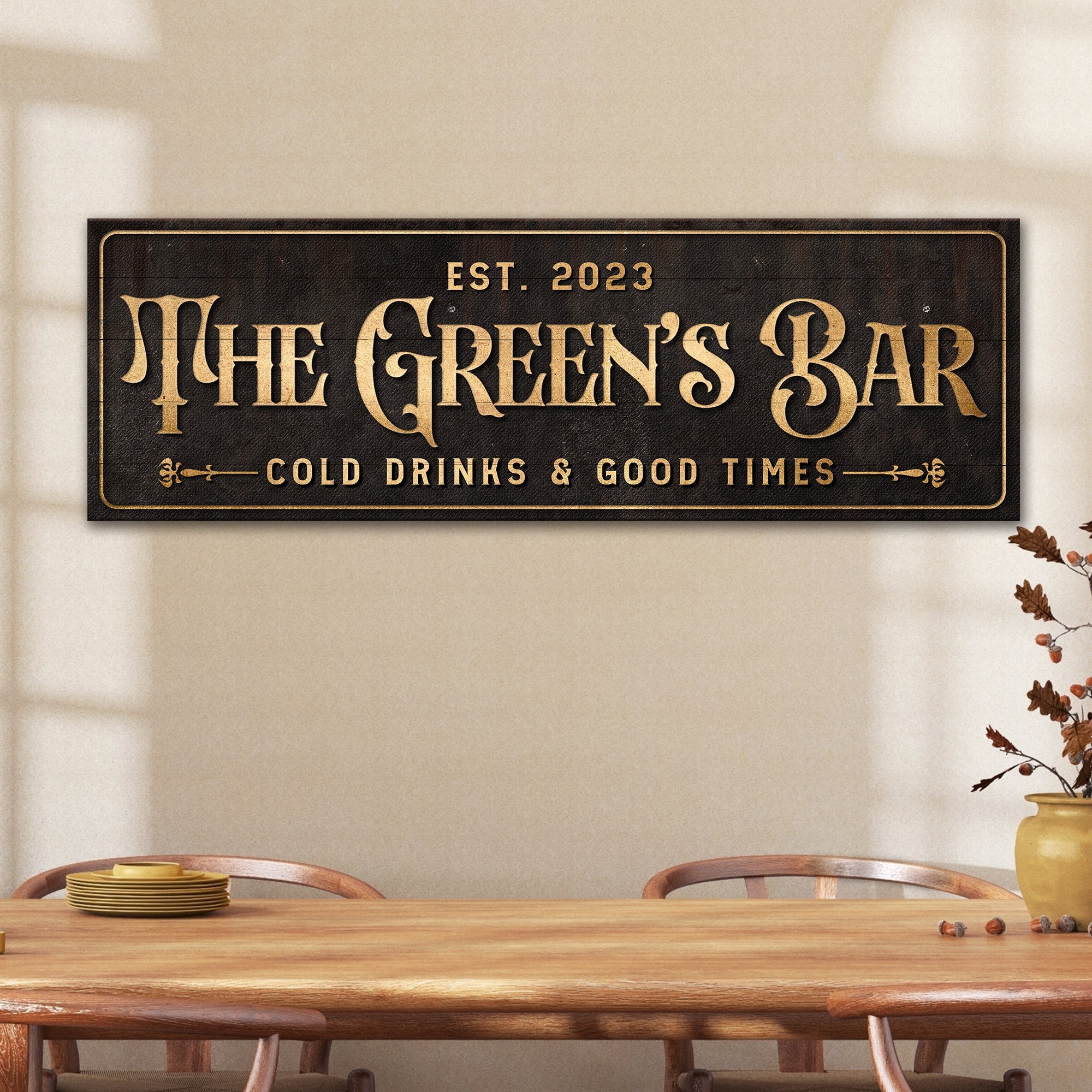 Custom Bar Sign III on sale at MyriadMart