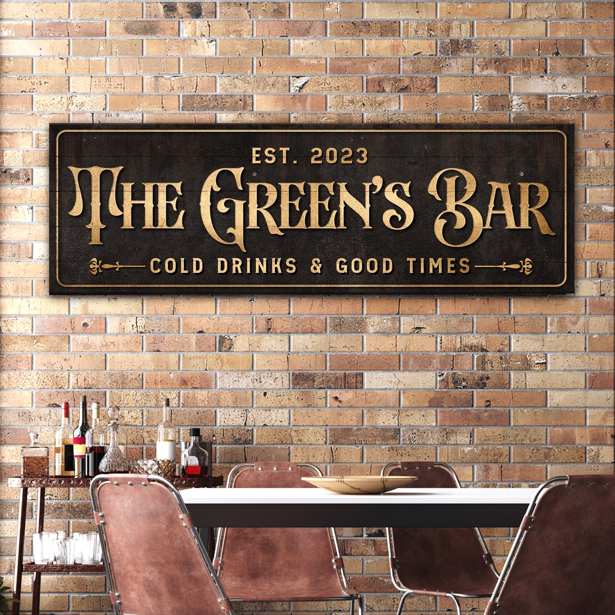 Custom Bar Sign III on sale at MyriadMart