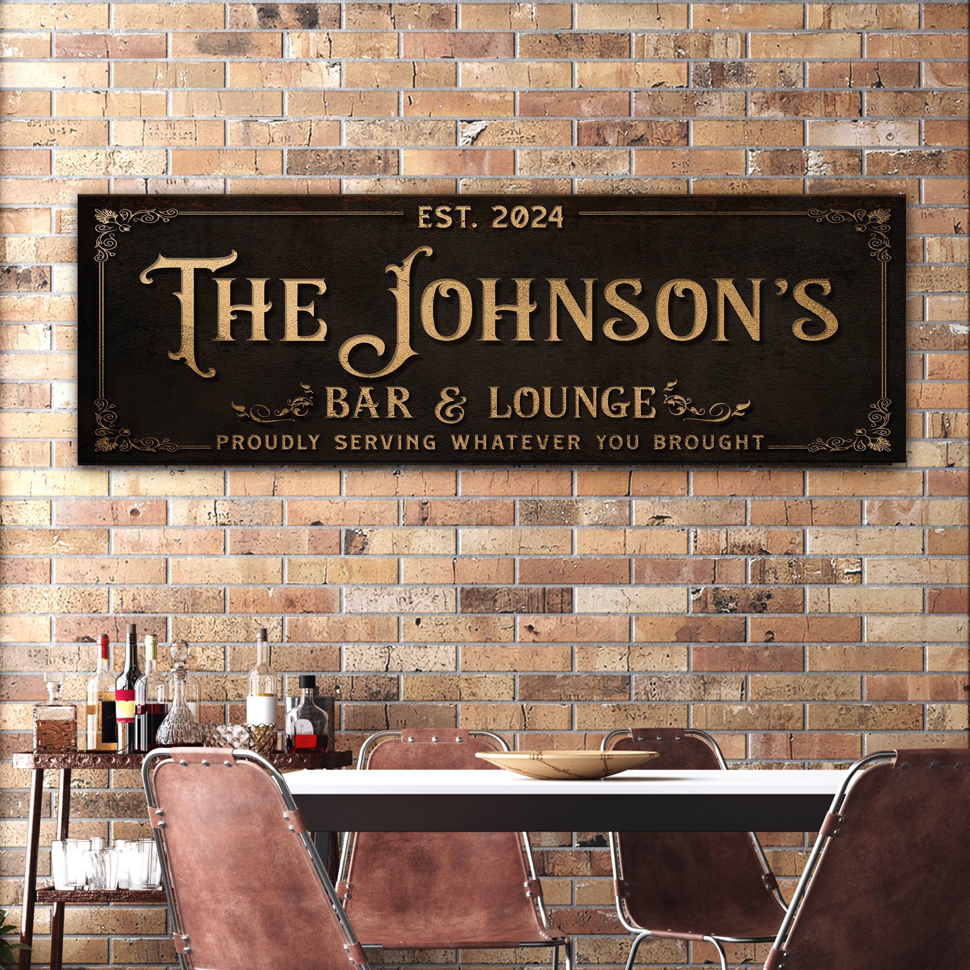 Custom Bar & Lounge Sign III on sale at MyriadMart