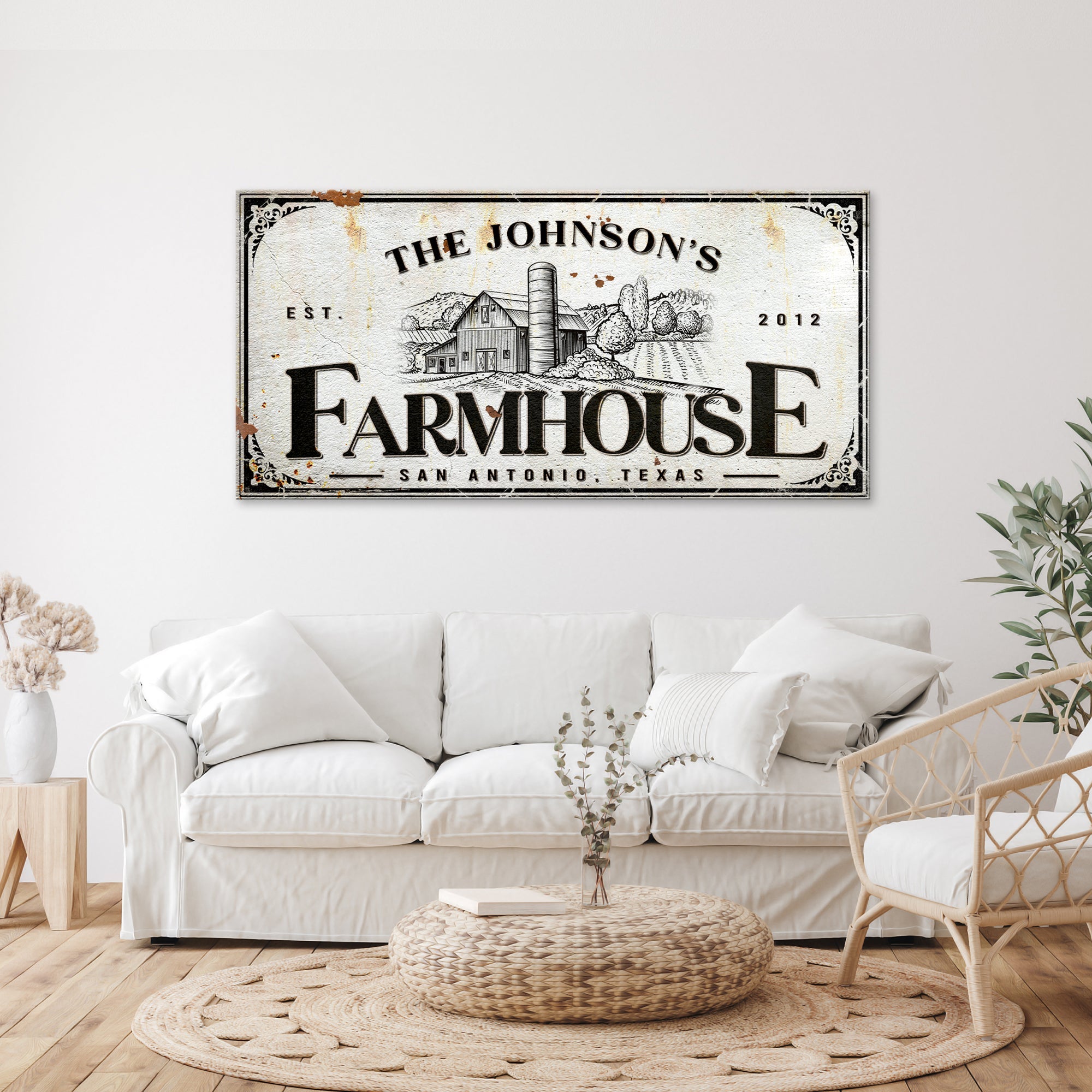 Custom Rustic Farmhouse Sign III on sale at MyriadMart