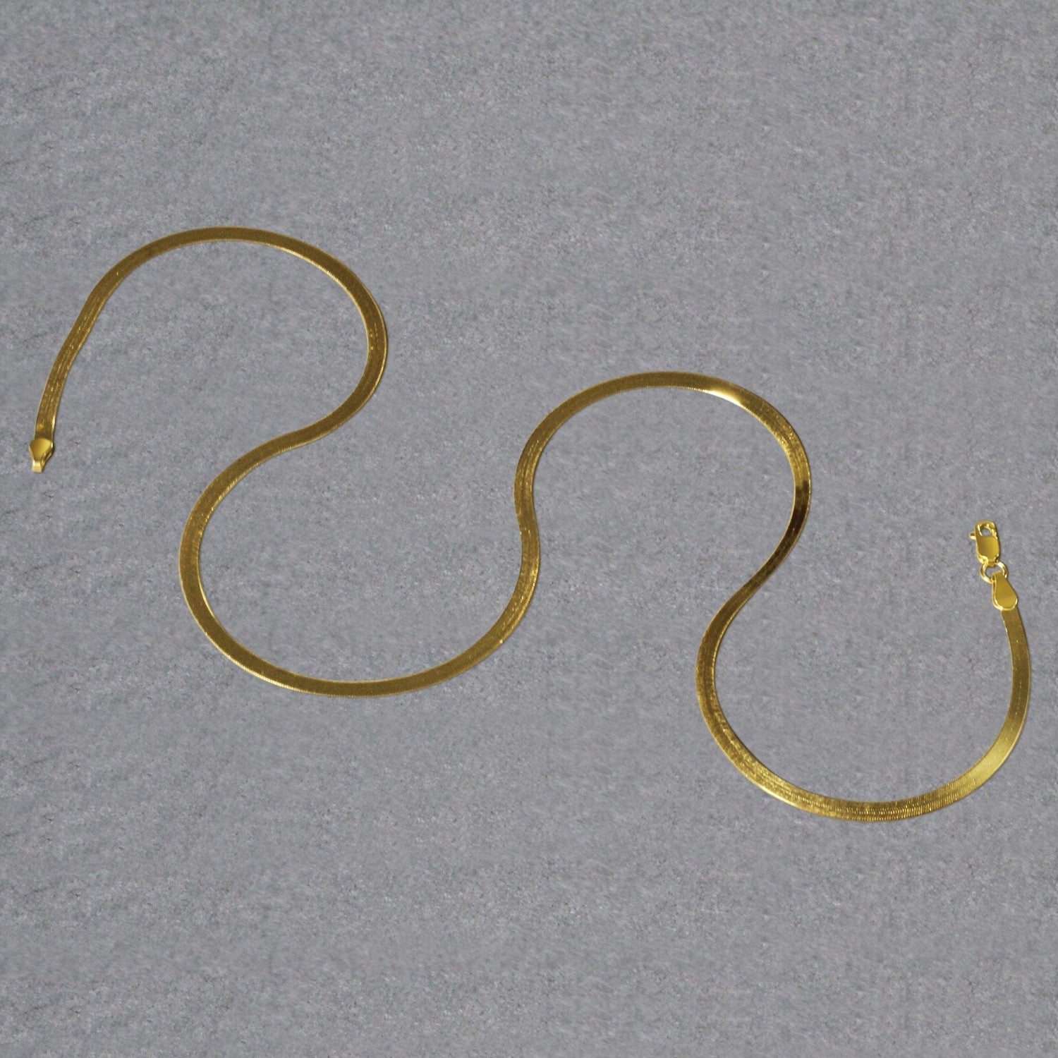 Imperial Herringbone Chain in 10k Yellow Gold 2.80 mm on sale at MyriadMart