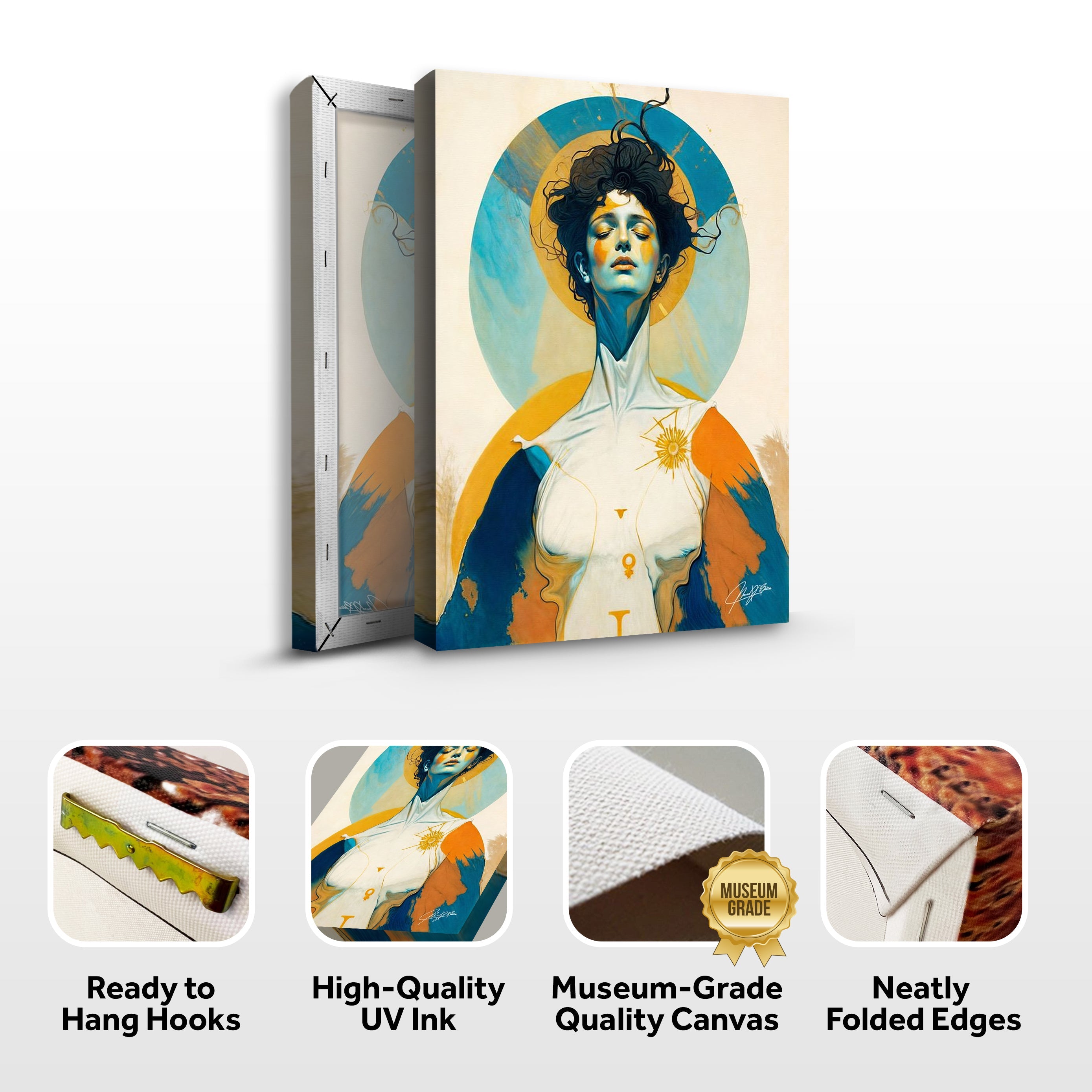 Canvas Print: "Divine Hypnosis" on sale at MyriadMart