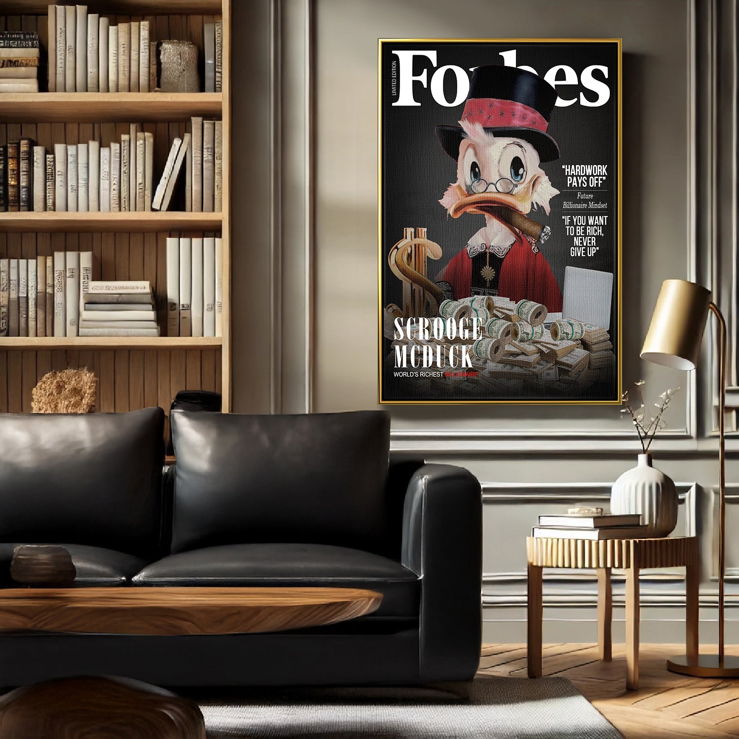 Personalized Billionaire Forbes Sign on sale at MyriadMart