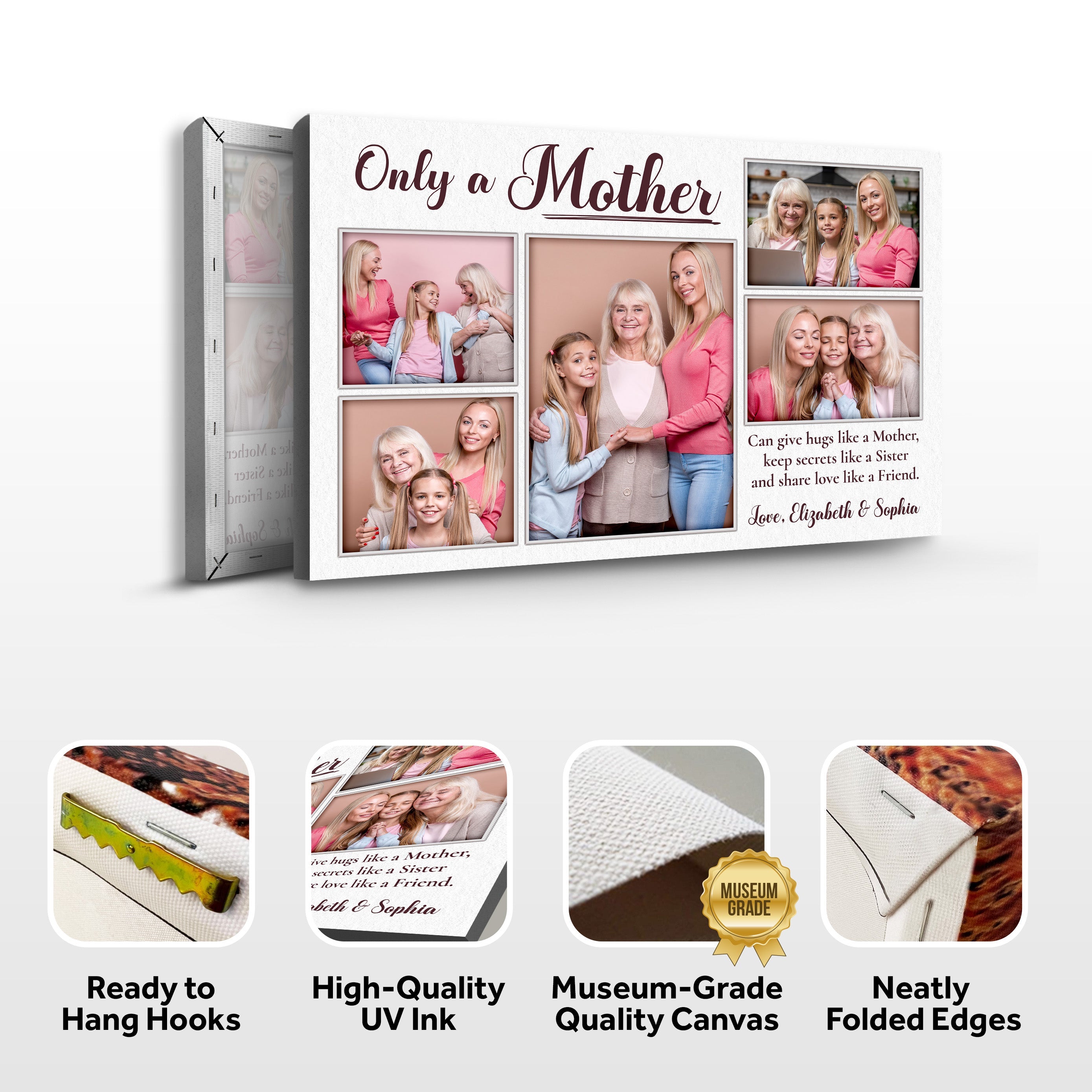 Mother's Day Sign Only A Mother on sale at MyriadMart