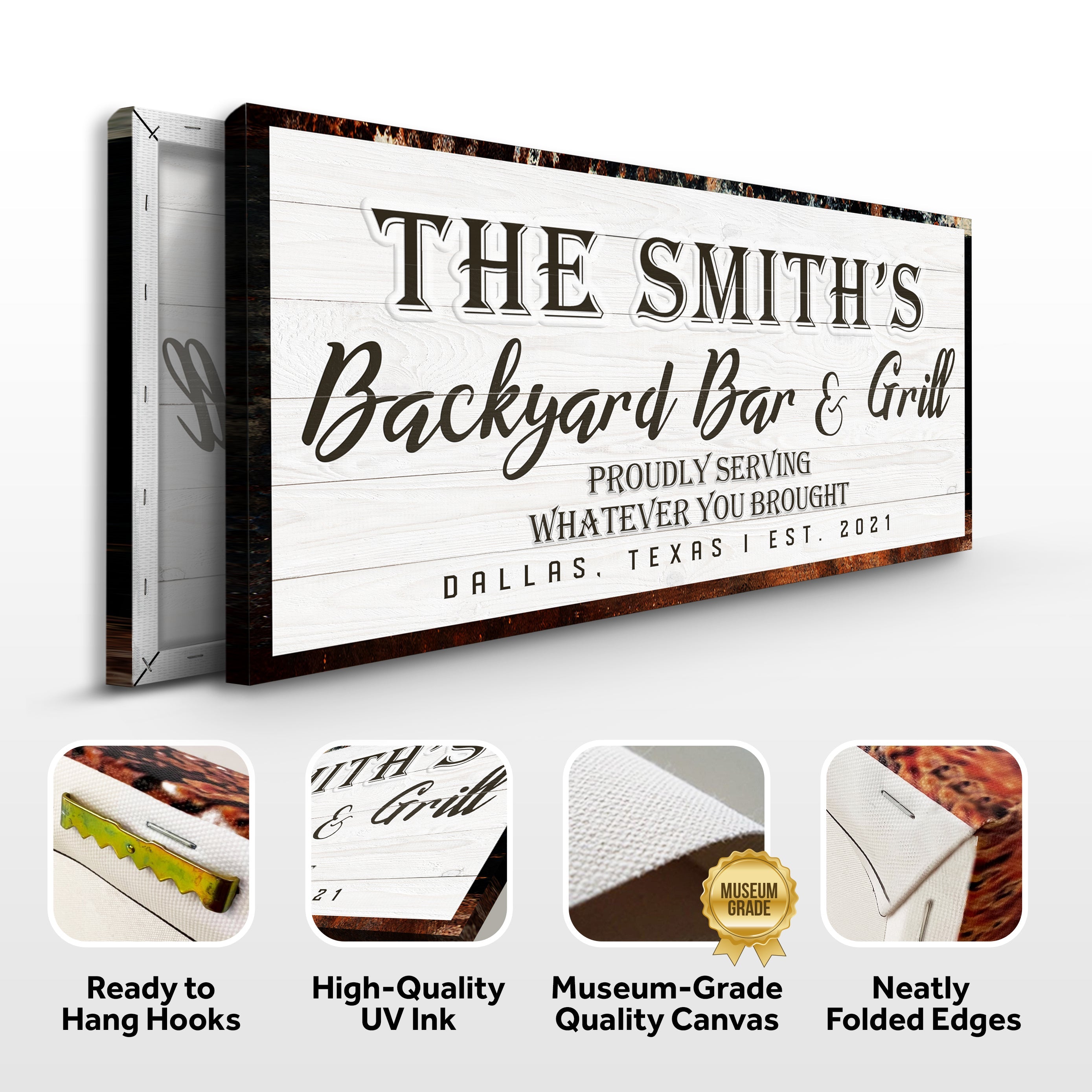 Backyard Bar & Grill Sign XIX on sale at MyriadMart