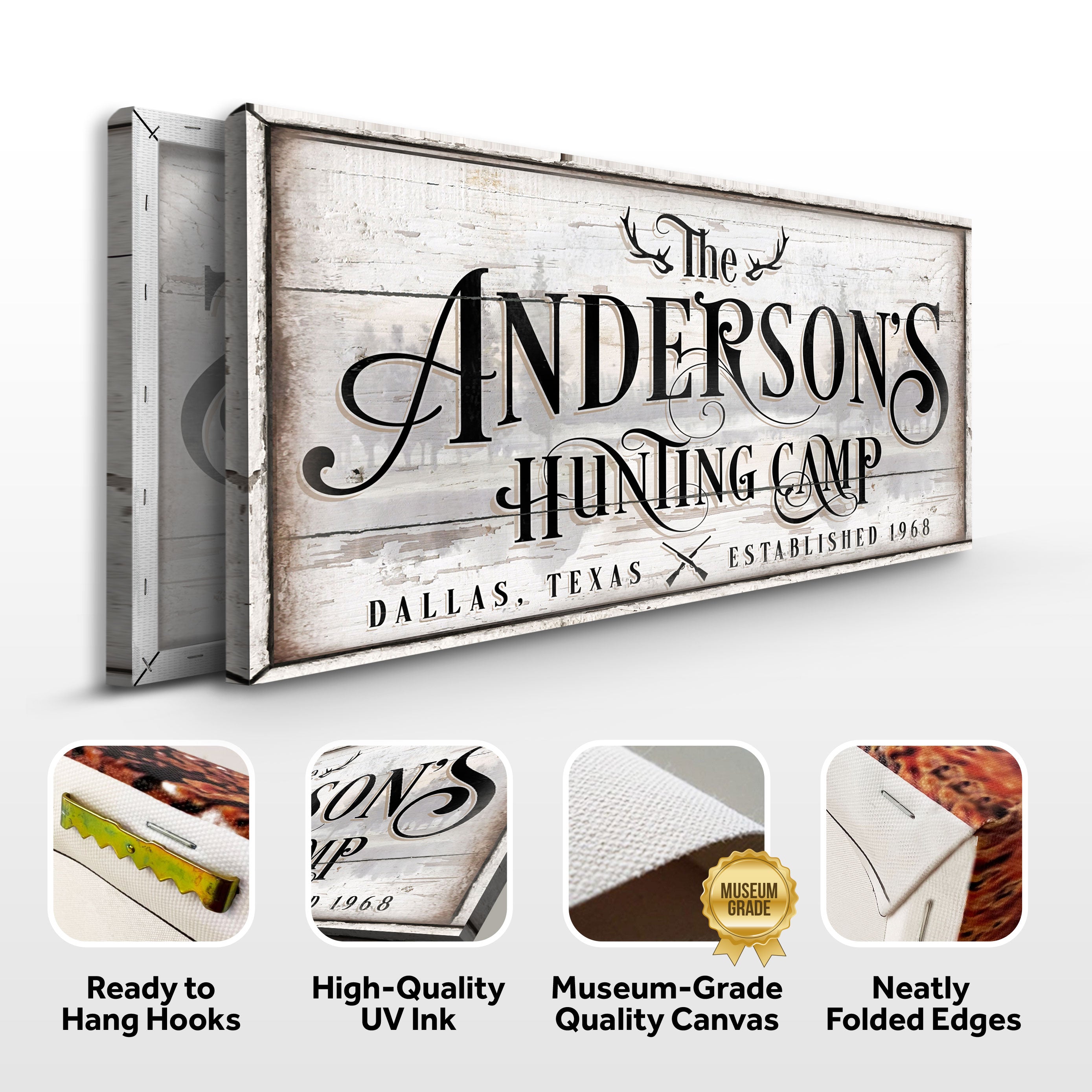 Family Hunting Camp Sign II on sale at MyriadMart