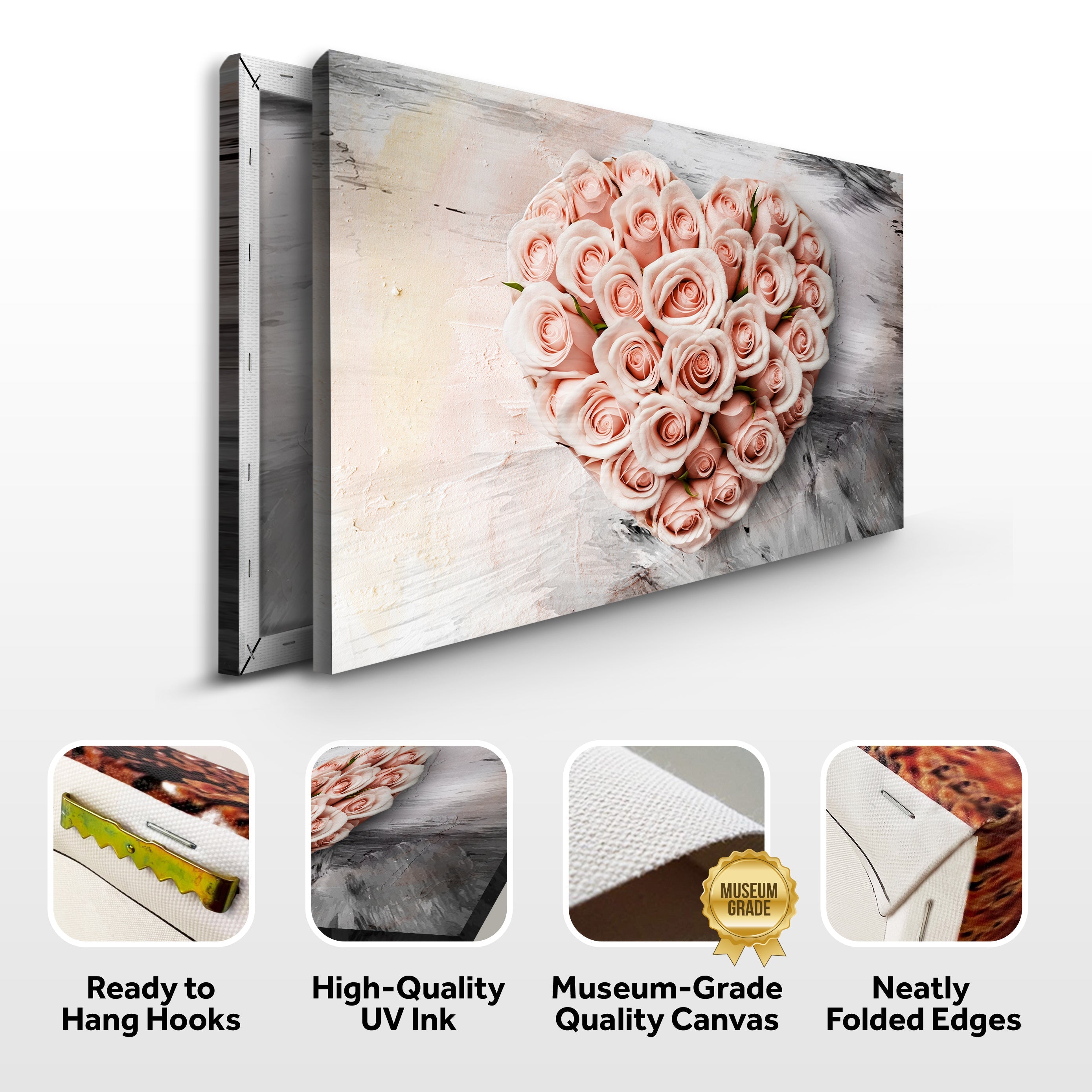 Floral Heart Wall Art II on sale at MyriadMart