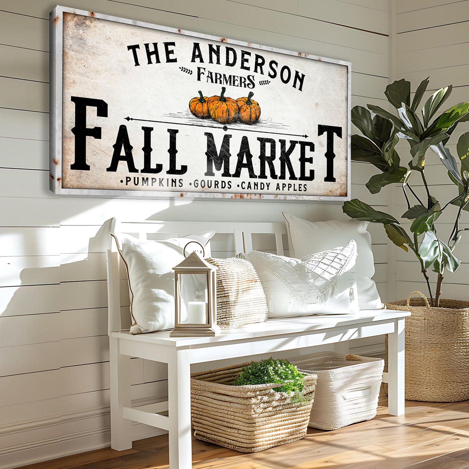 Farmers Fall Market Sign on sale at MyriadMart