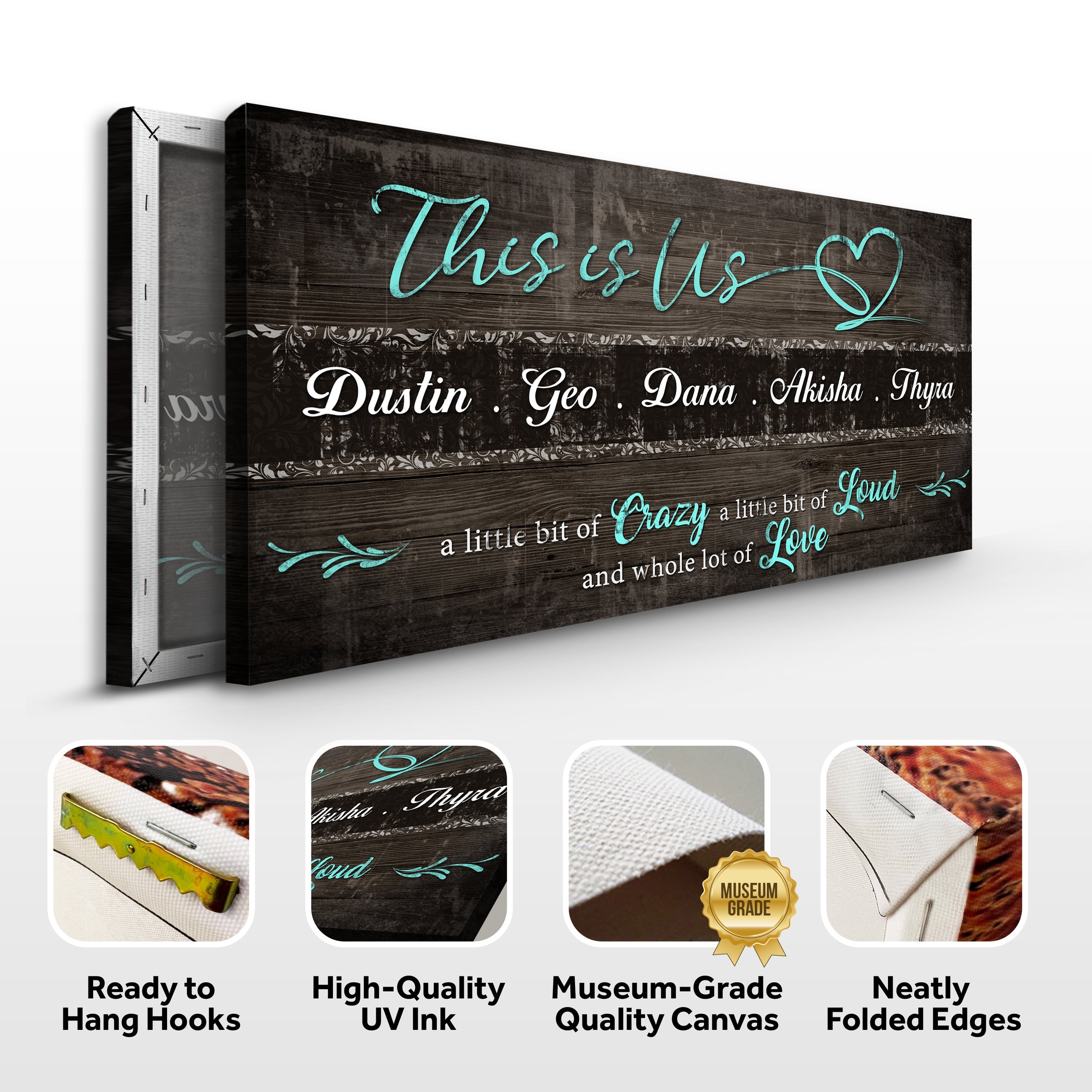 This is Us Family Sign on sale at MyriadMart