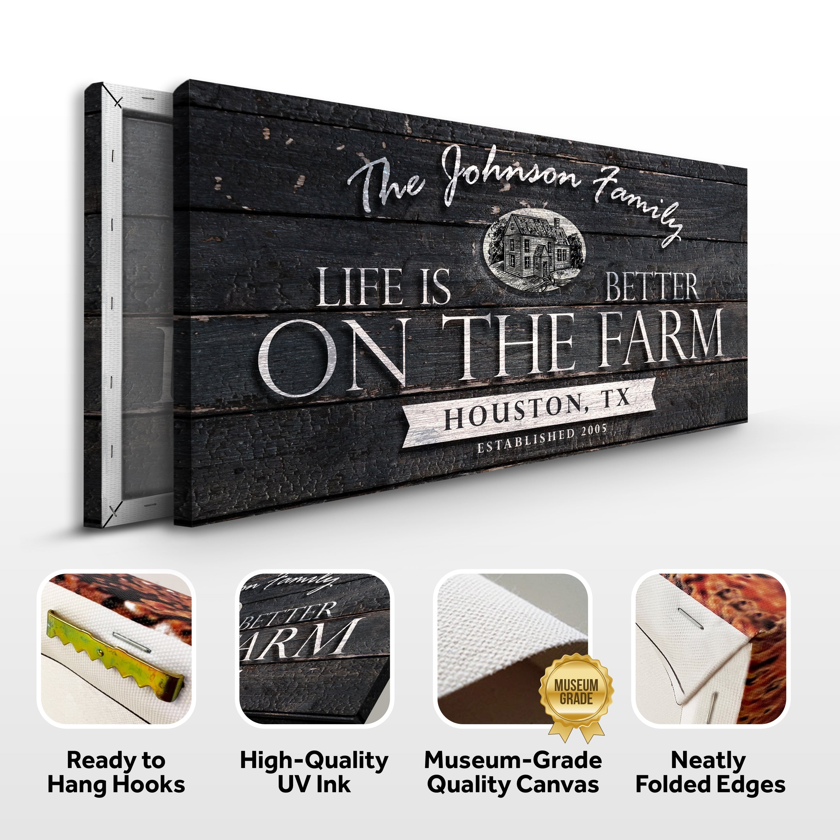 Life Is Better On The Farm Sign V on sale at MyriadMart