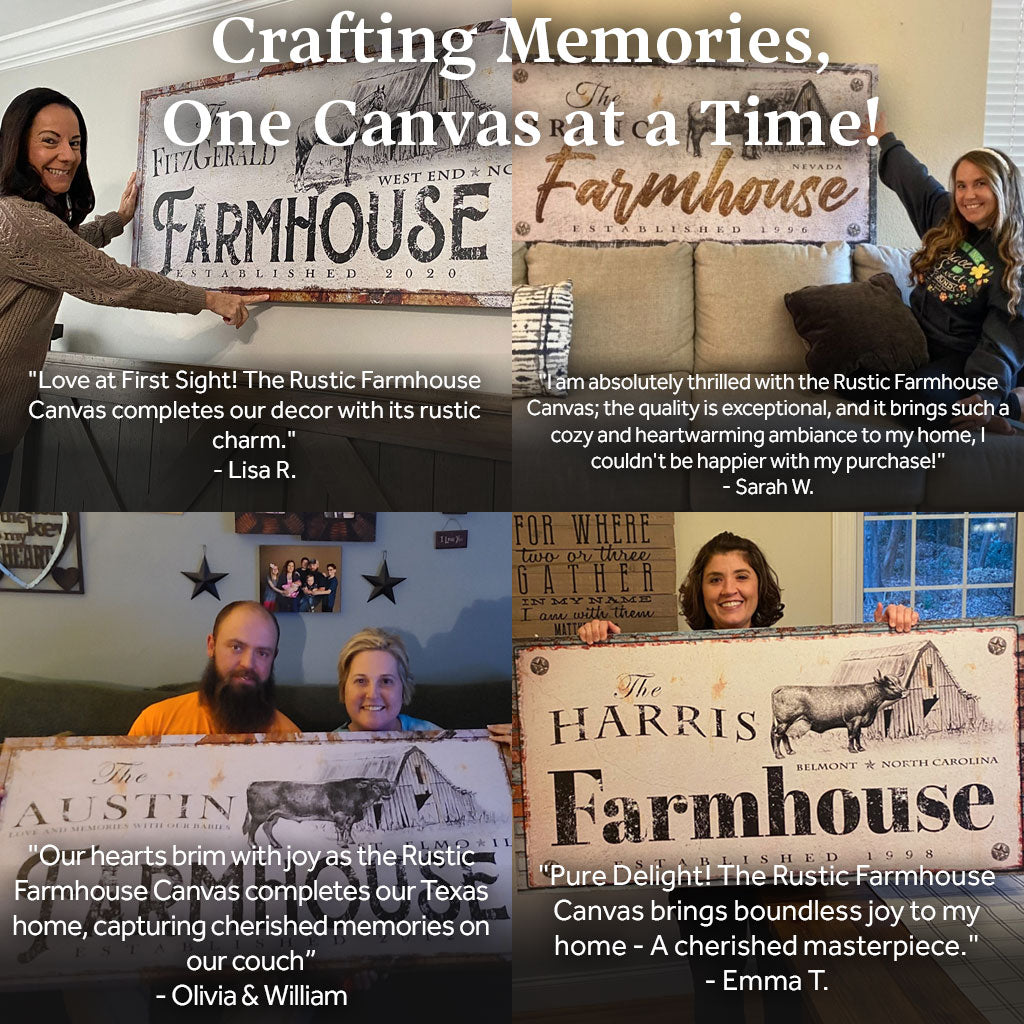 Rustic Farmhouse Sign on sale at MyriadMart