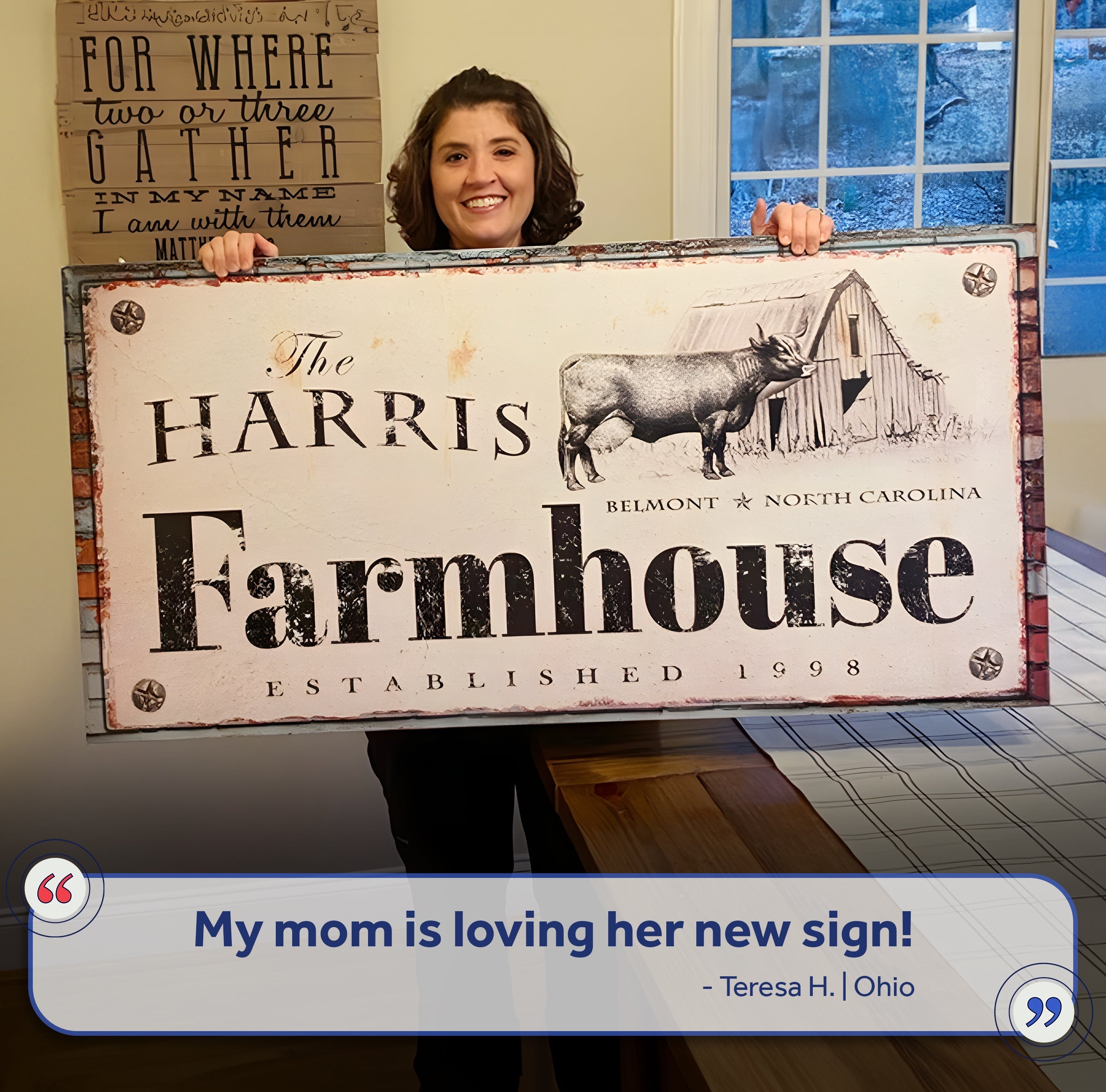 Rustic Farmhouse Sign II on sale at MyriadMart